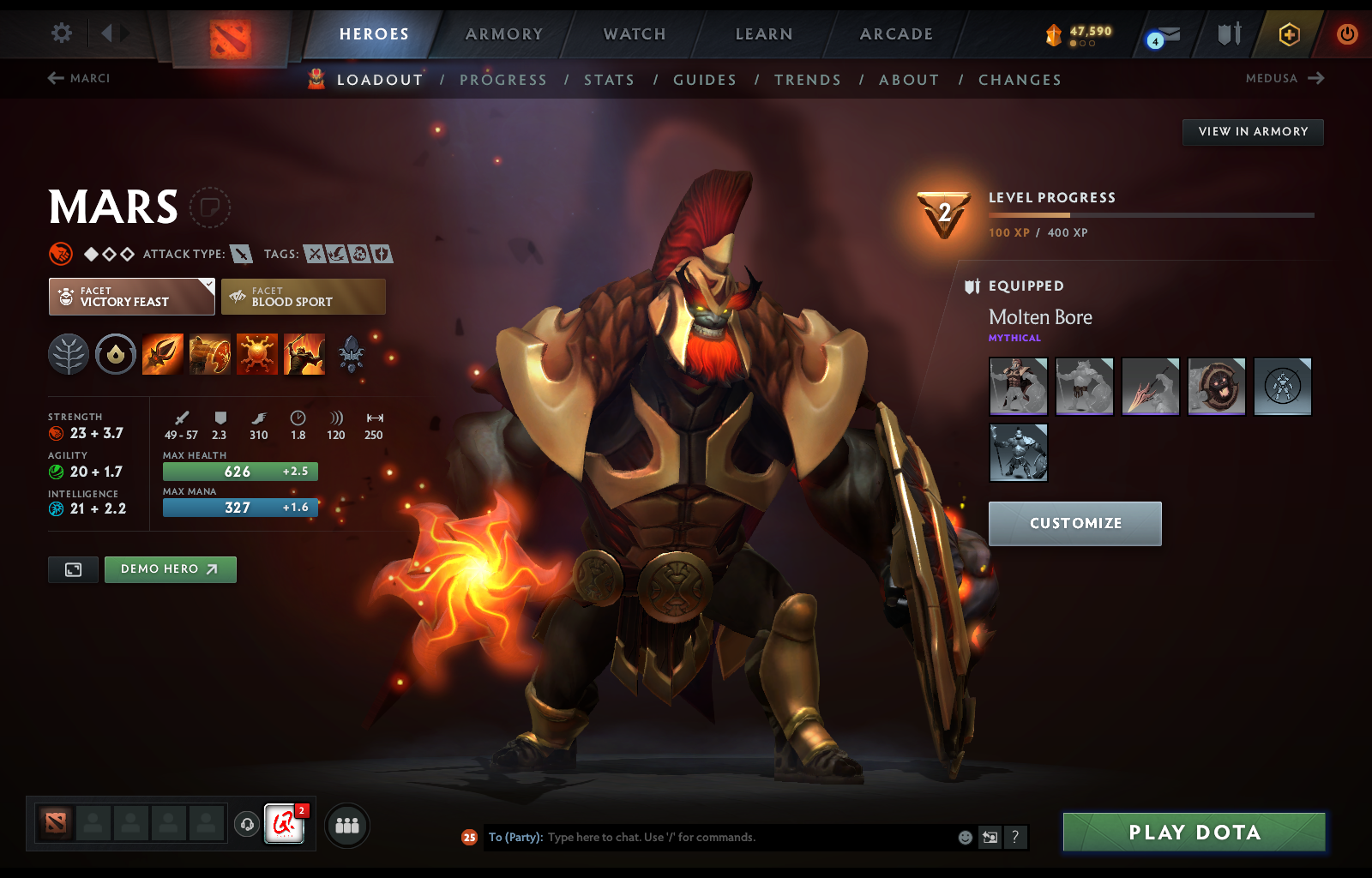 Legend I | MMR: 3107 - Behavior: 11345 - Communication: 11345
