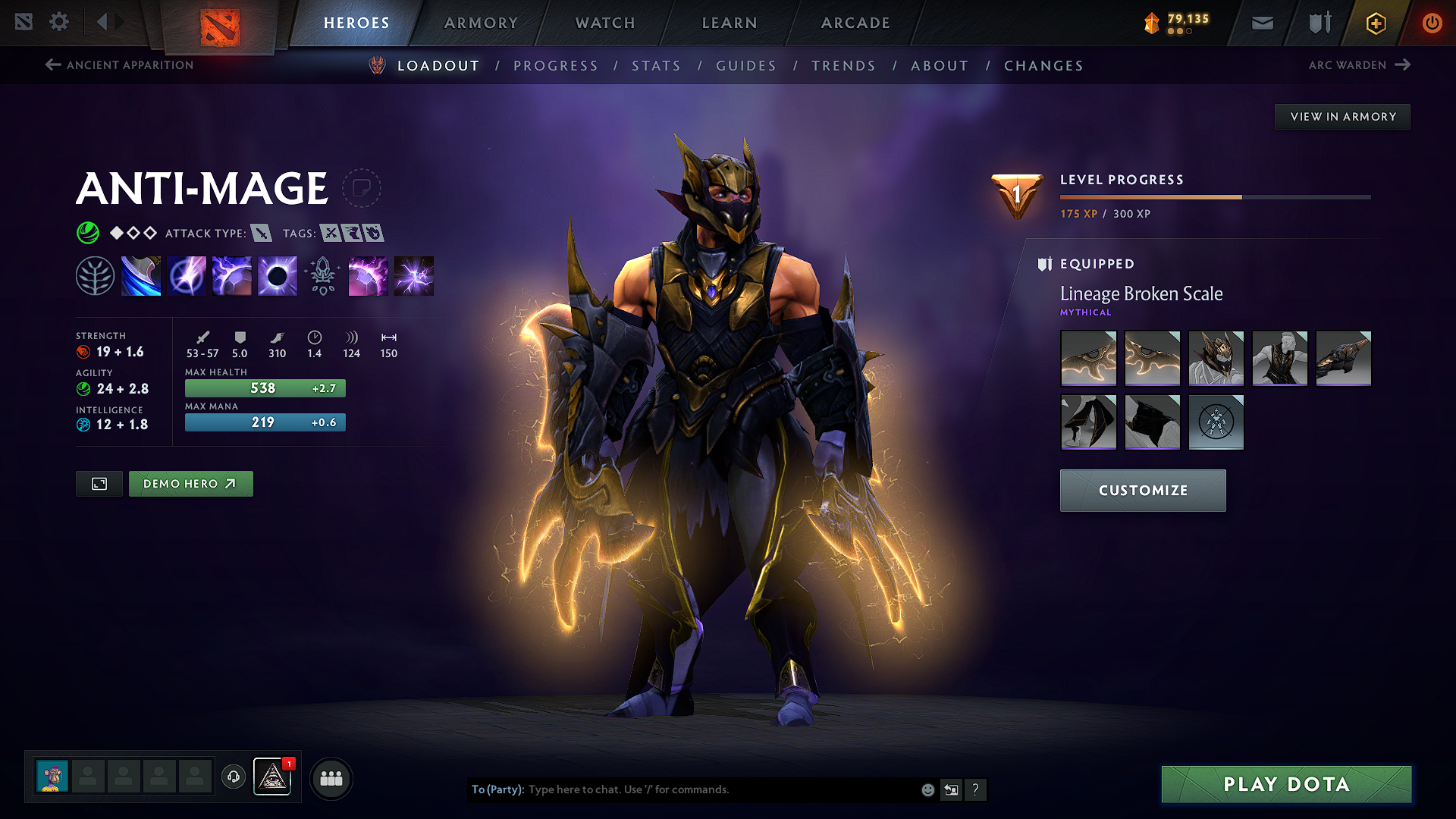 Herald V | MMR: 584 - Behavior: 9953 - Communication: 9953