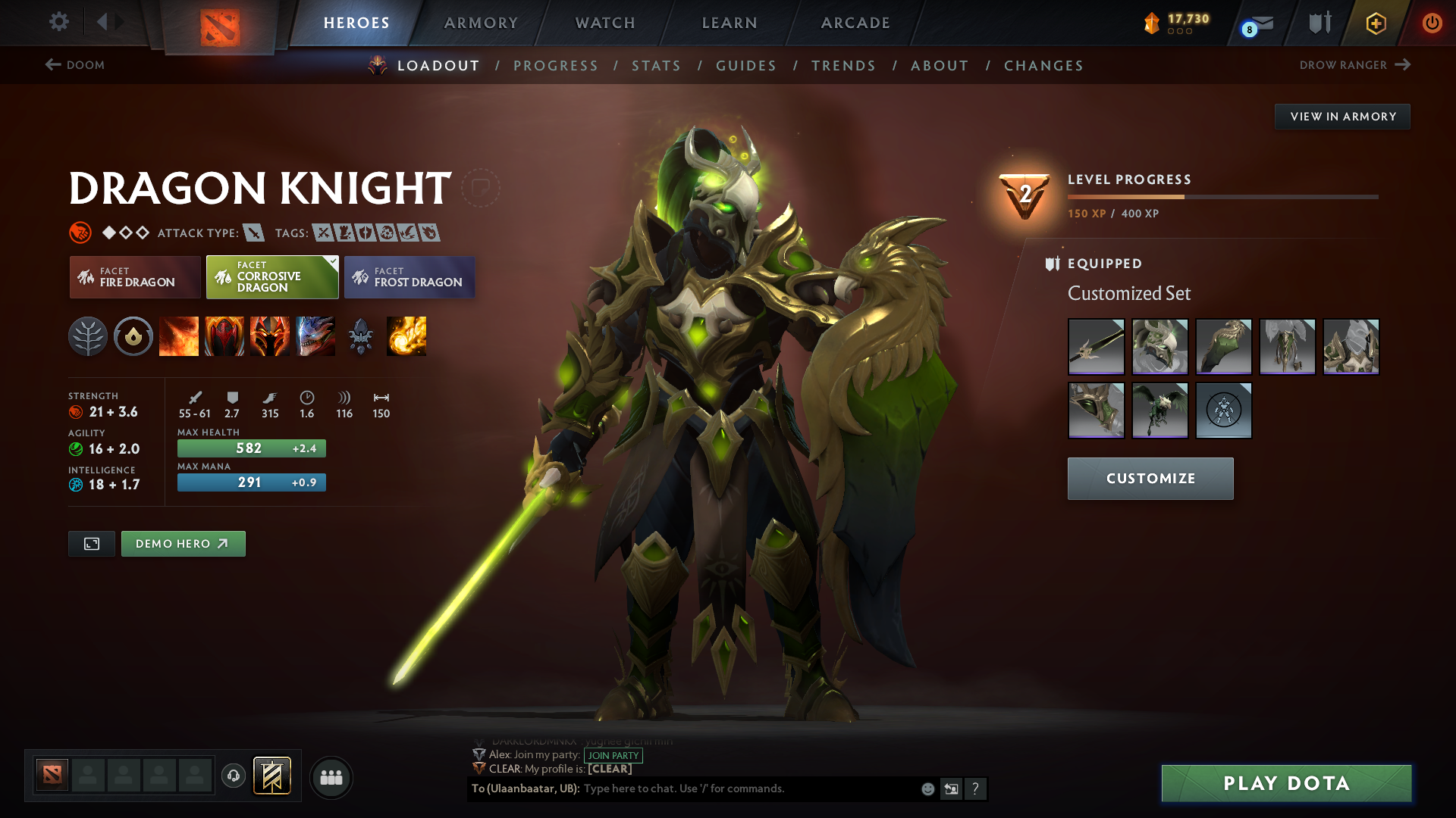 Archon IV | MMR: 2745 - Behavior: 9165 - Communication: 9165