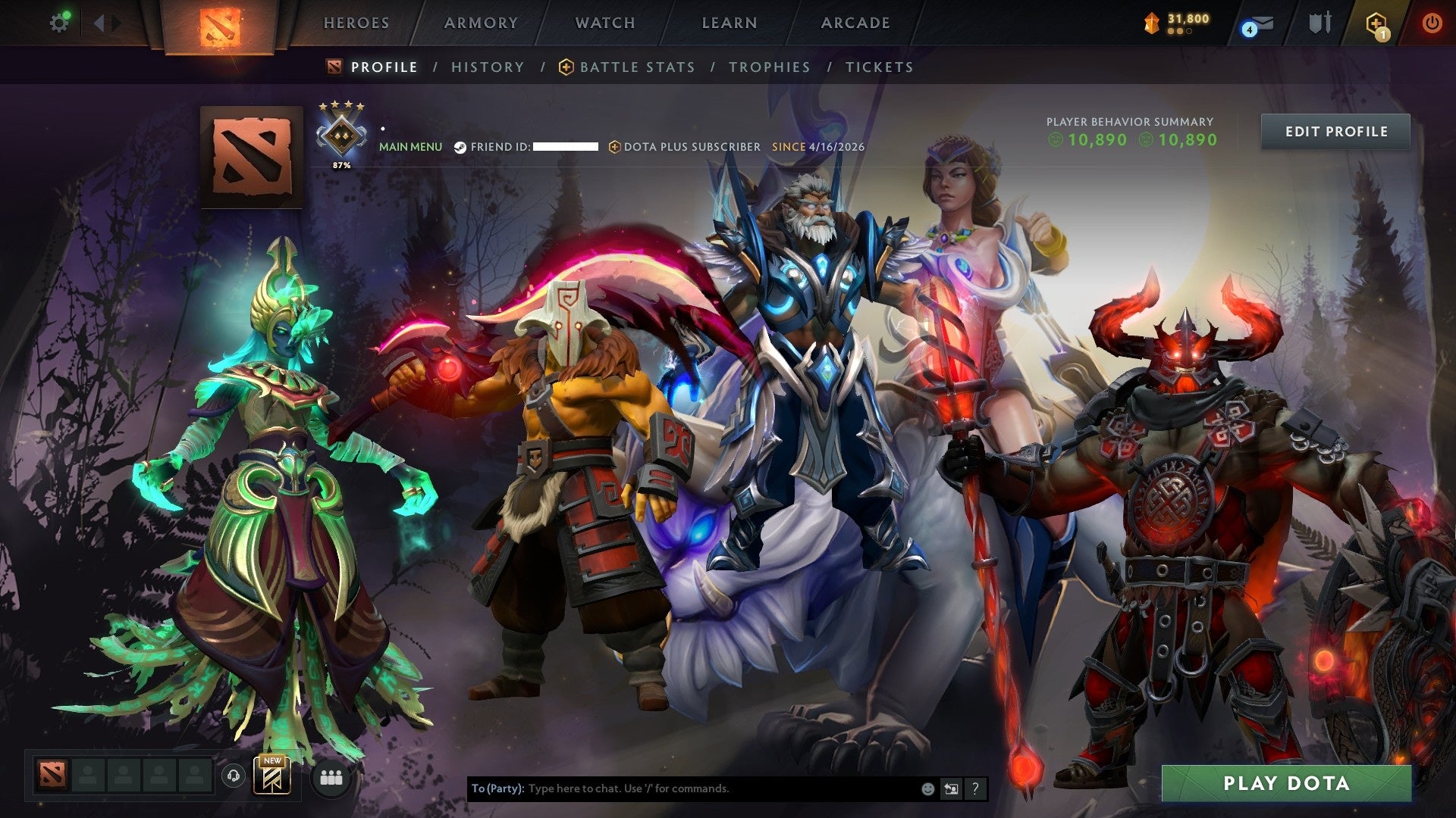 MMR: 1366 - Behavior: 10890