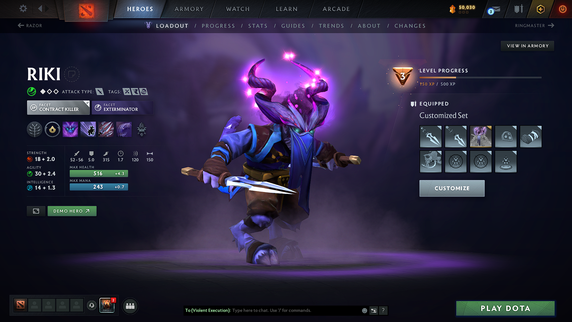 Legend I | MMR: 3111 - Behavior: 11120 - Communication: 11120