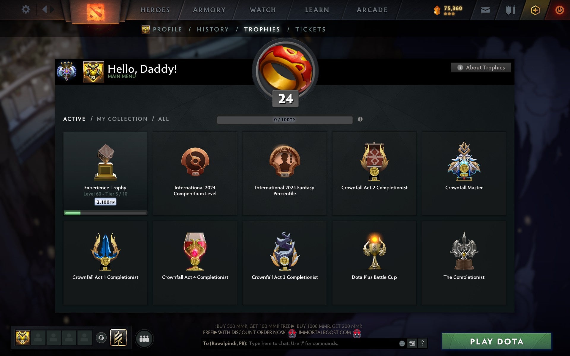 Ancient IV | MMR: 4209 - Behavior: 9367