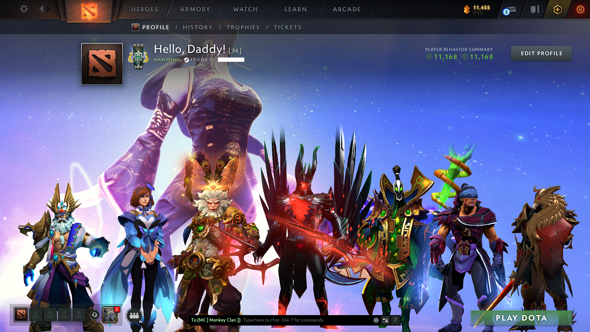 Archon III | MMR: 2648 - Behavior: 11168 - Communication: 11168