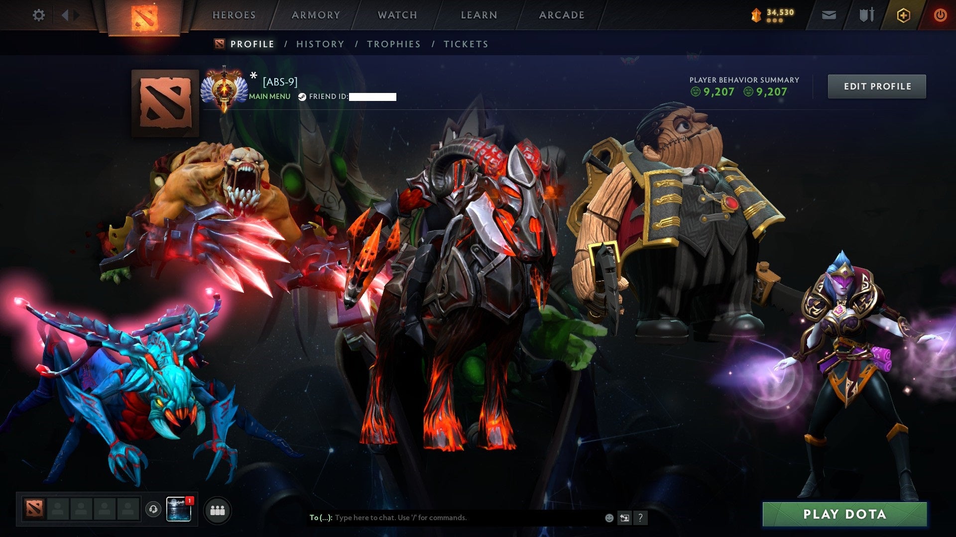 MMR: 7645 - Behavior: 9207