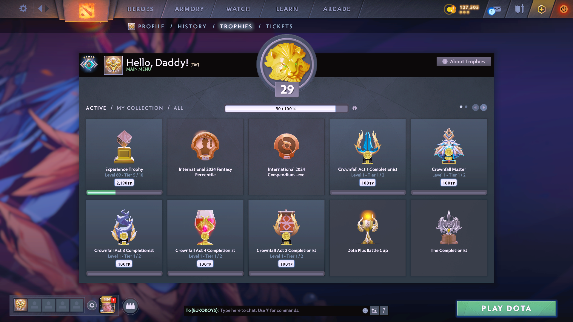 Crusader V | MMR: 2195 - Behavior: 8043 - Communication: 8043