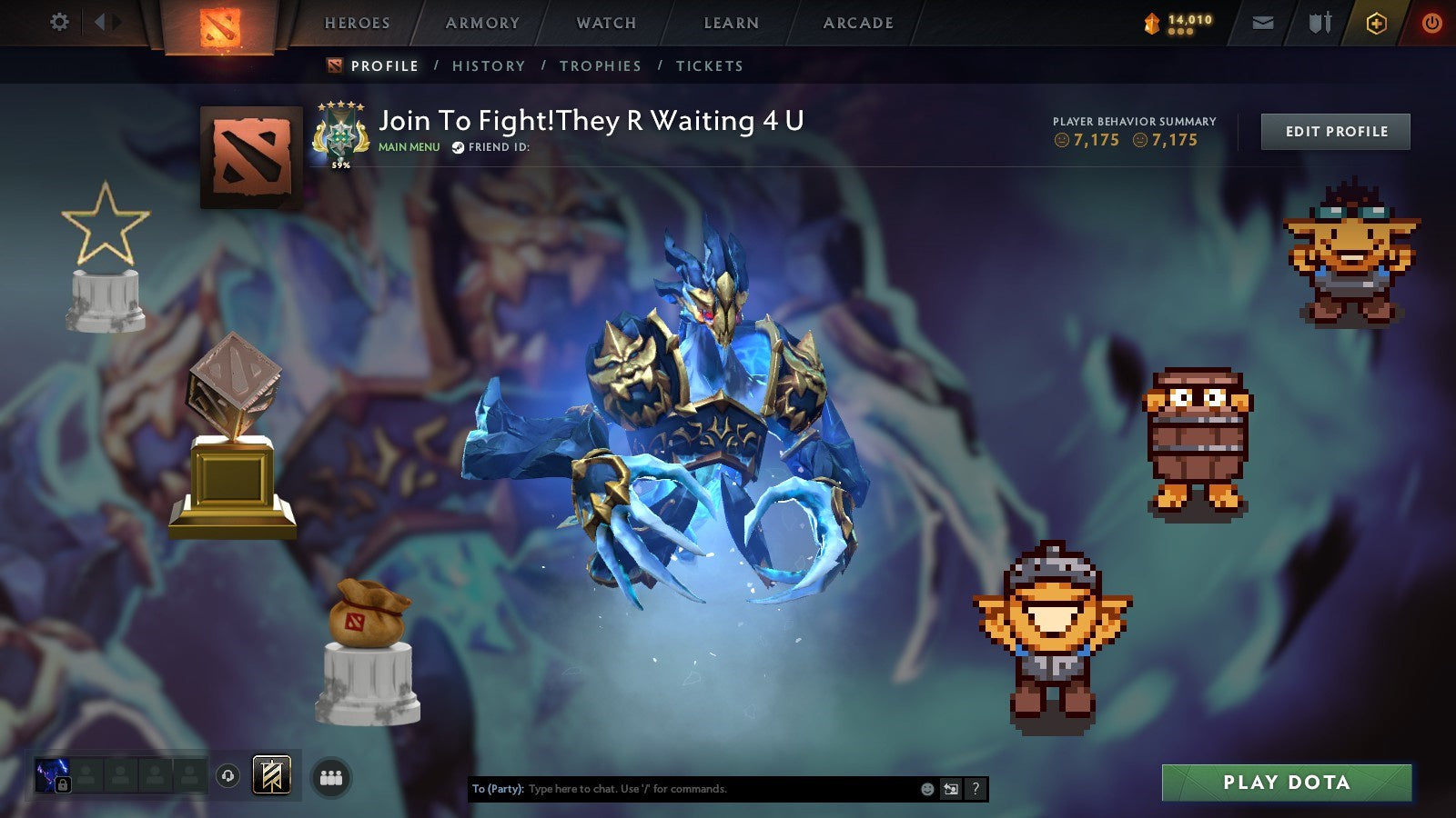 MMR: 3018 - Behavior: 7175