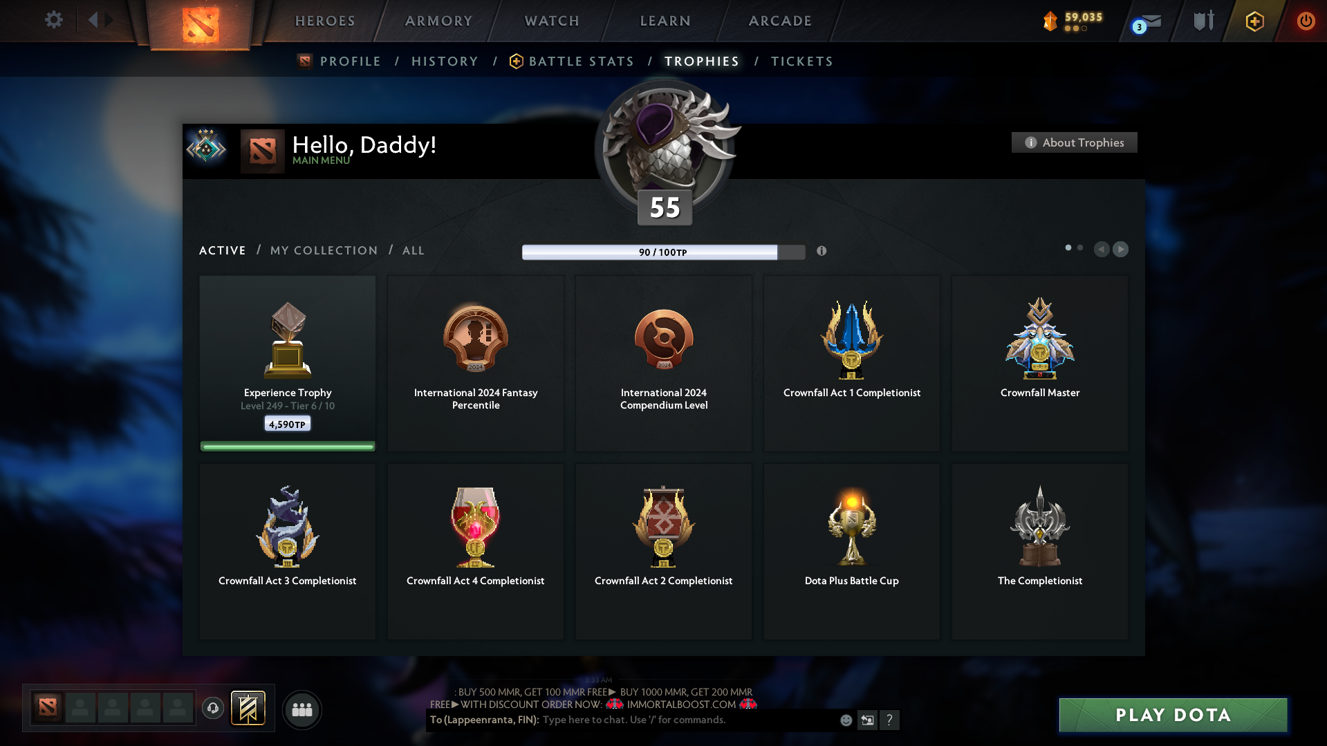 Crusader III | MMR: 1938 - Behavior: 11444 - Communication: 11444