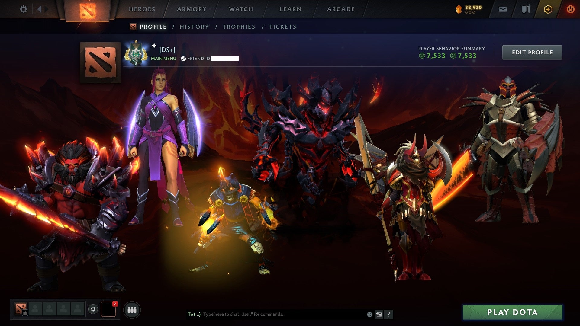 MMR: 2302 - Behavior: 7533
