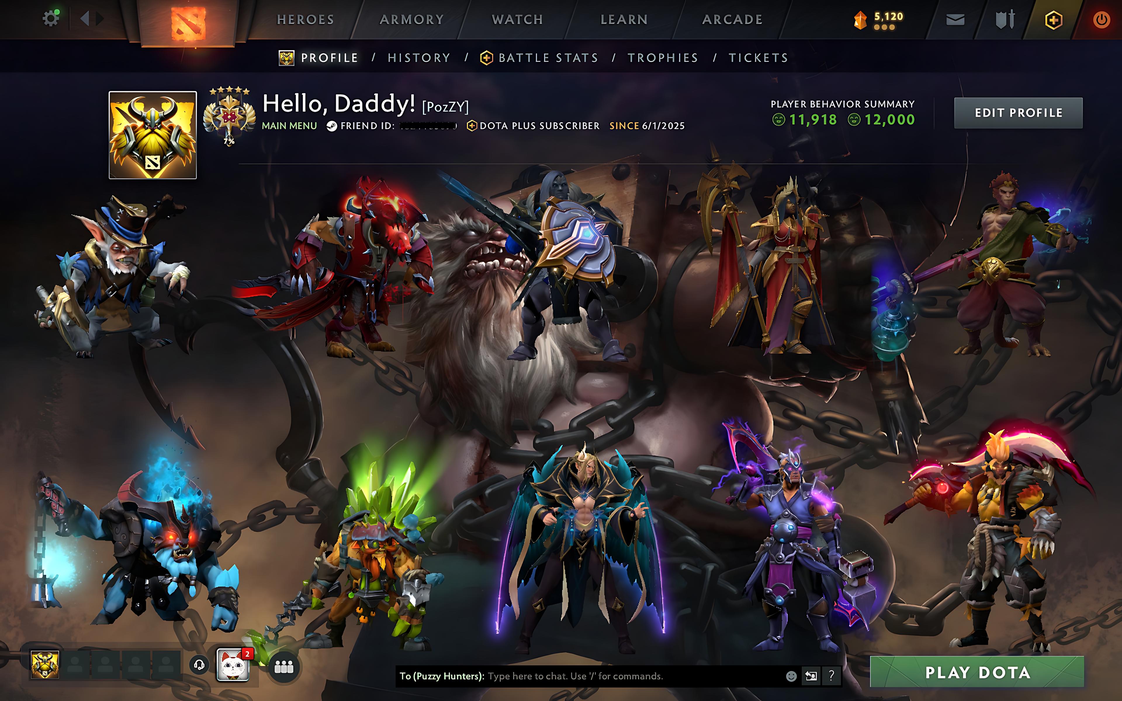 Legend V | MMR: 3708 - Behavior: 12000