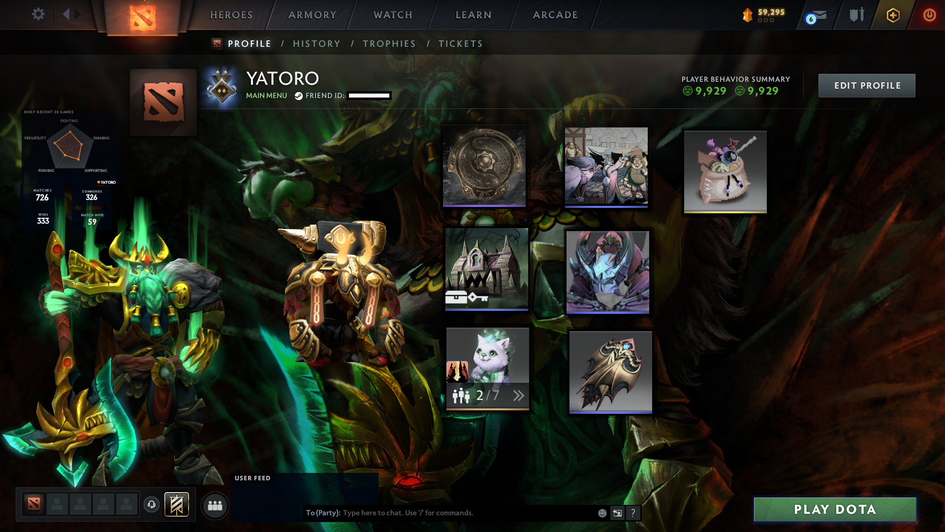 Guardian II | MMR: 823 - Behavior: 9929 - Communication: 9929