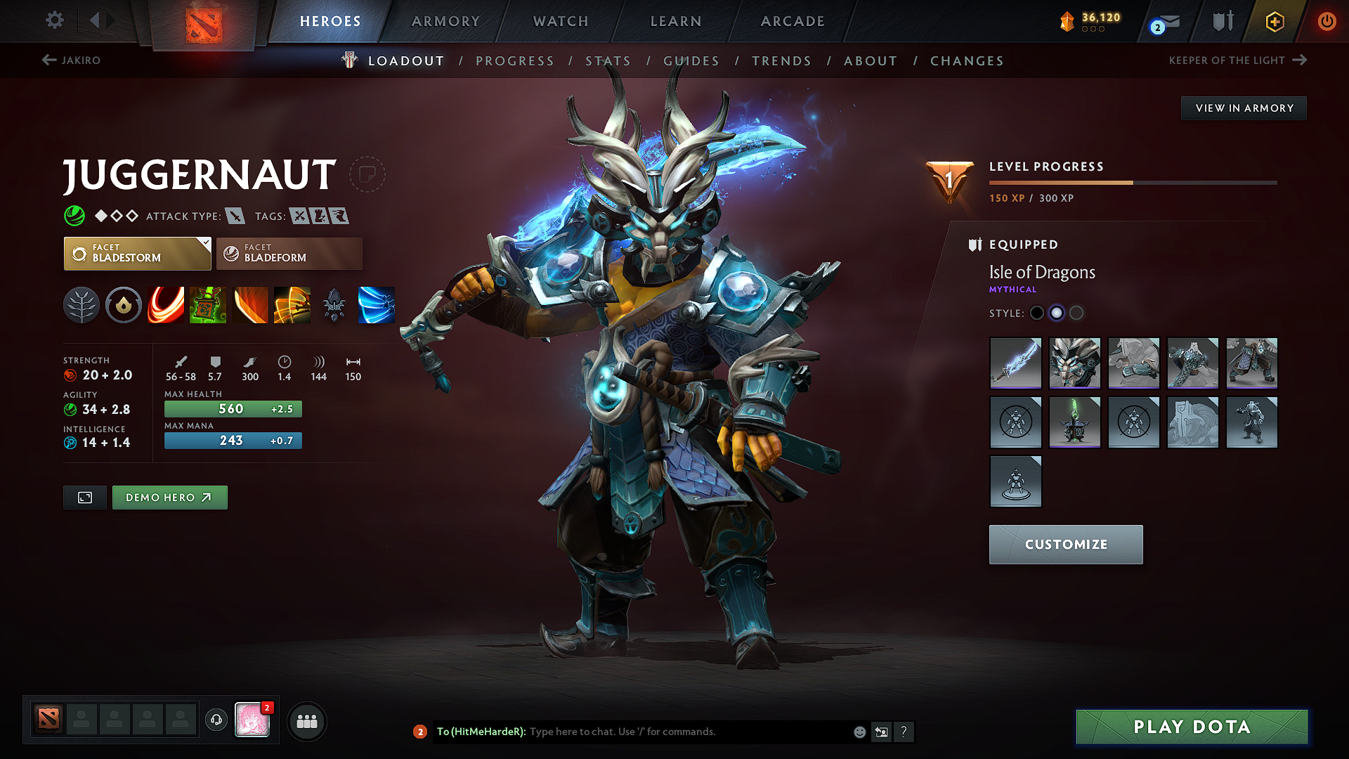 Legend II | MMR: 3246 - Behavior: 9524 - Communication: 9524