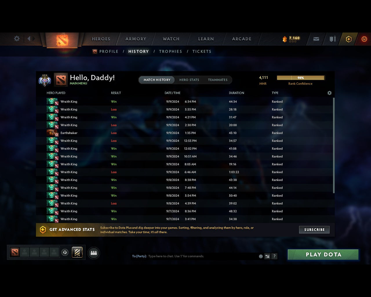 Ancient III | MMR: 4111 - Behavior: 12000 - Communication: 12000