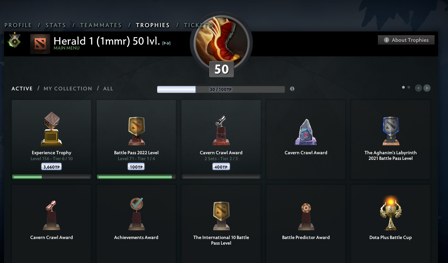 Herald I | MMR: 1 - Behavior: 10000