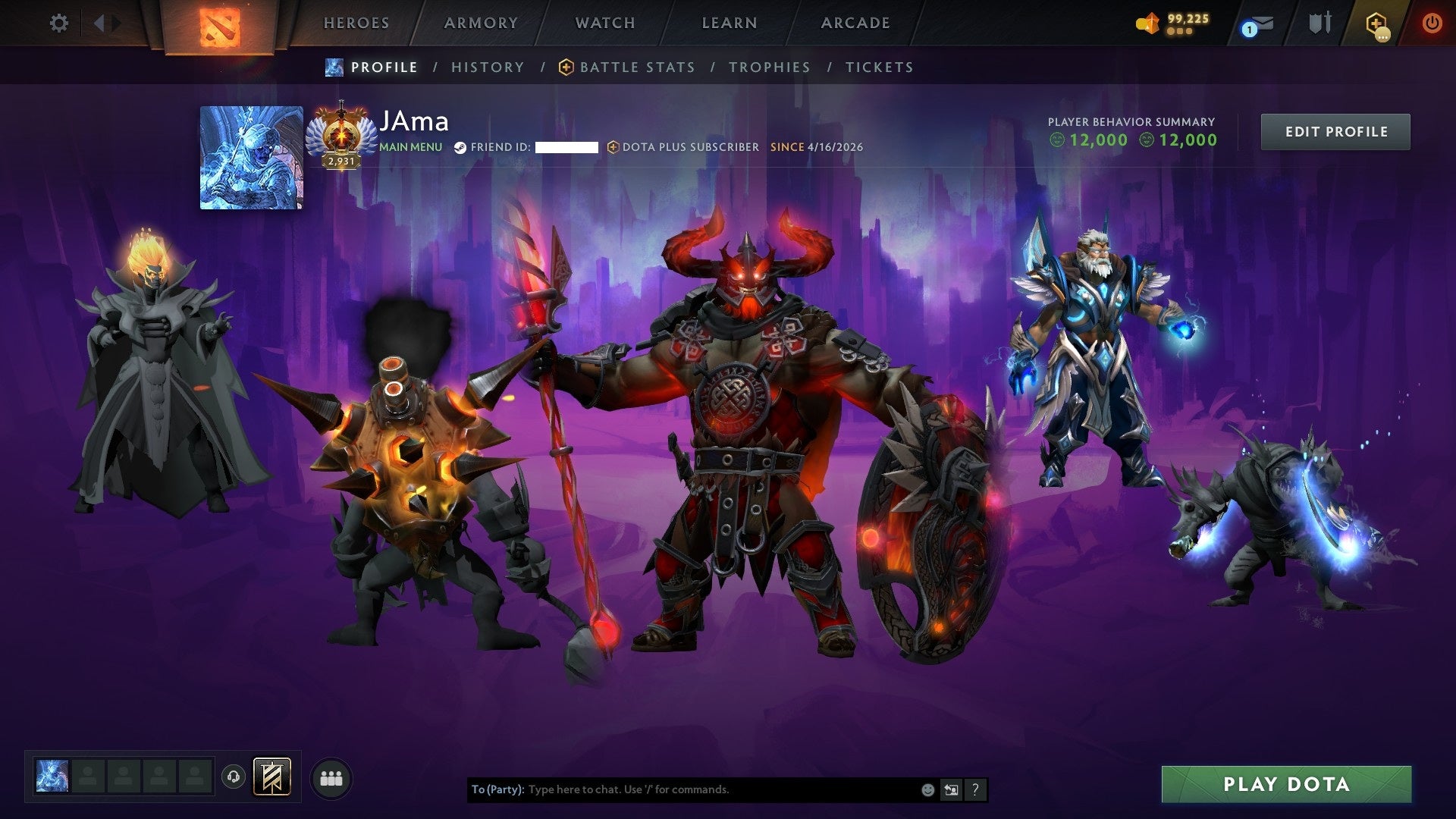 MMR: 7076 - Behavior: 12000