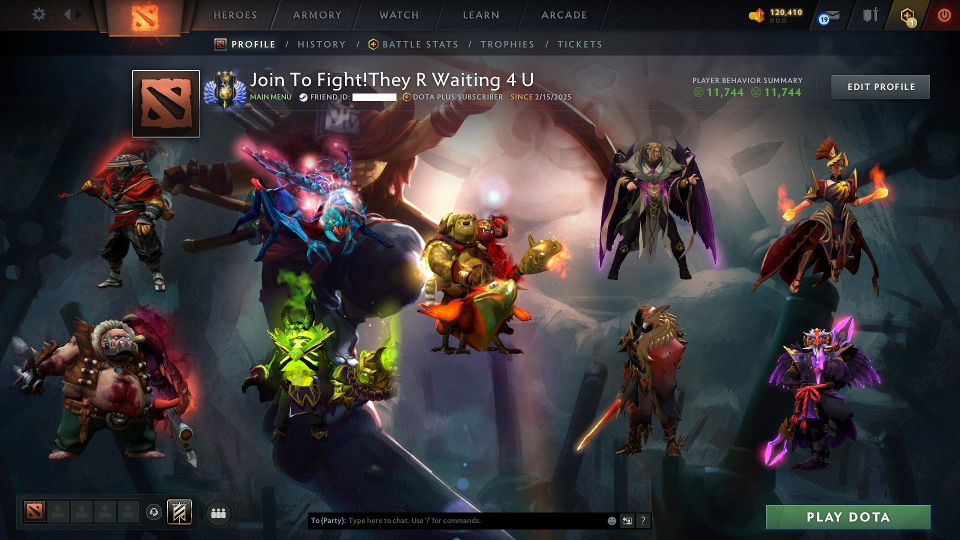 Divine III | MMR: 4996 - Behavior: 11744 - Communication: 11744