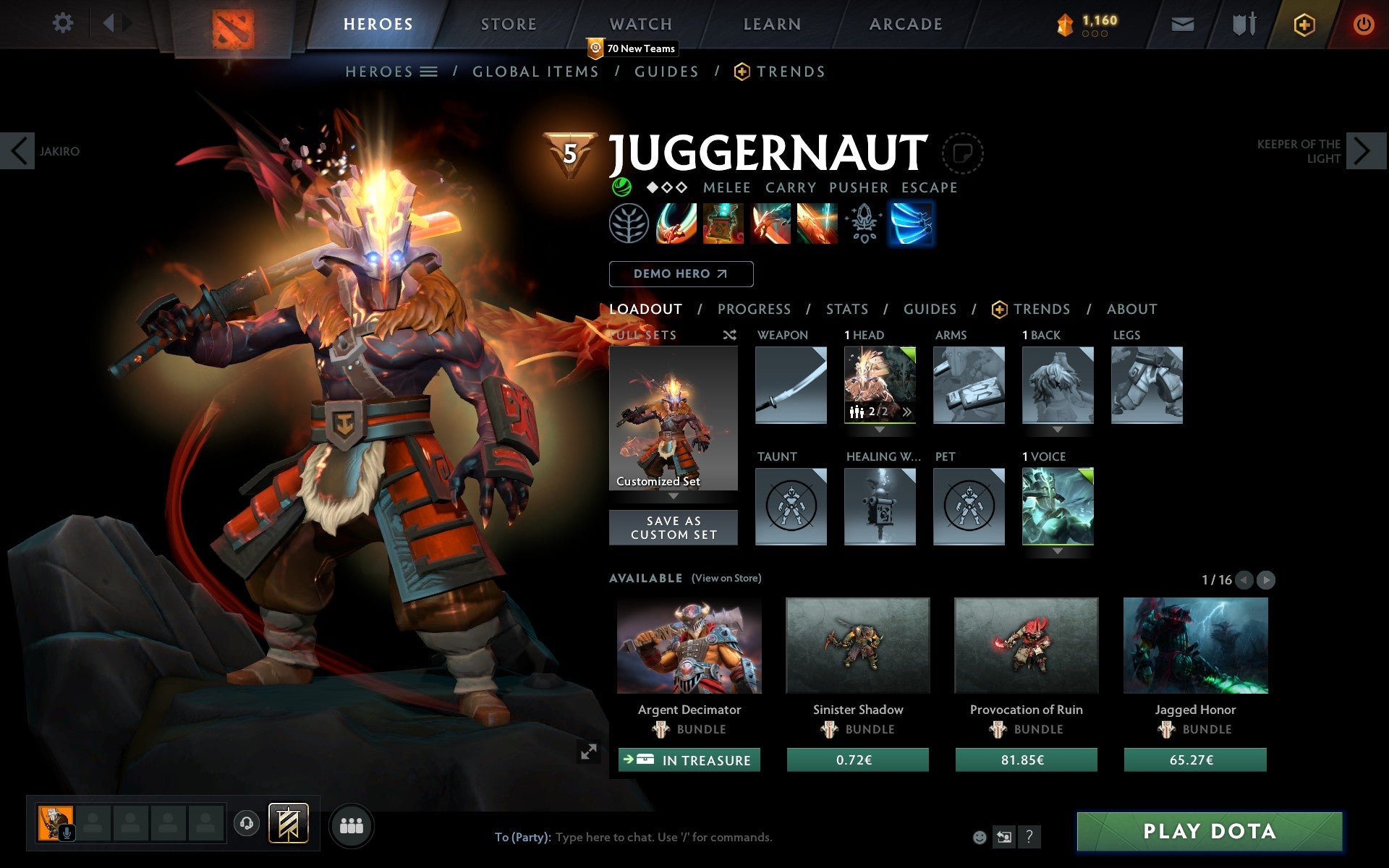 Herald I | MMR: 1 - Behavior: 10000