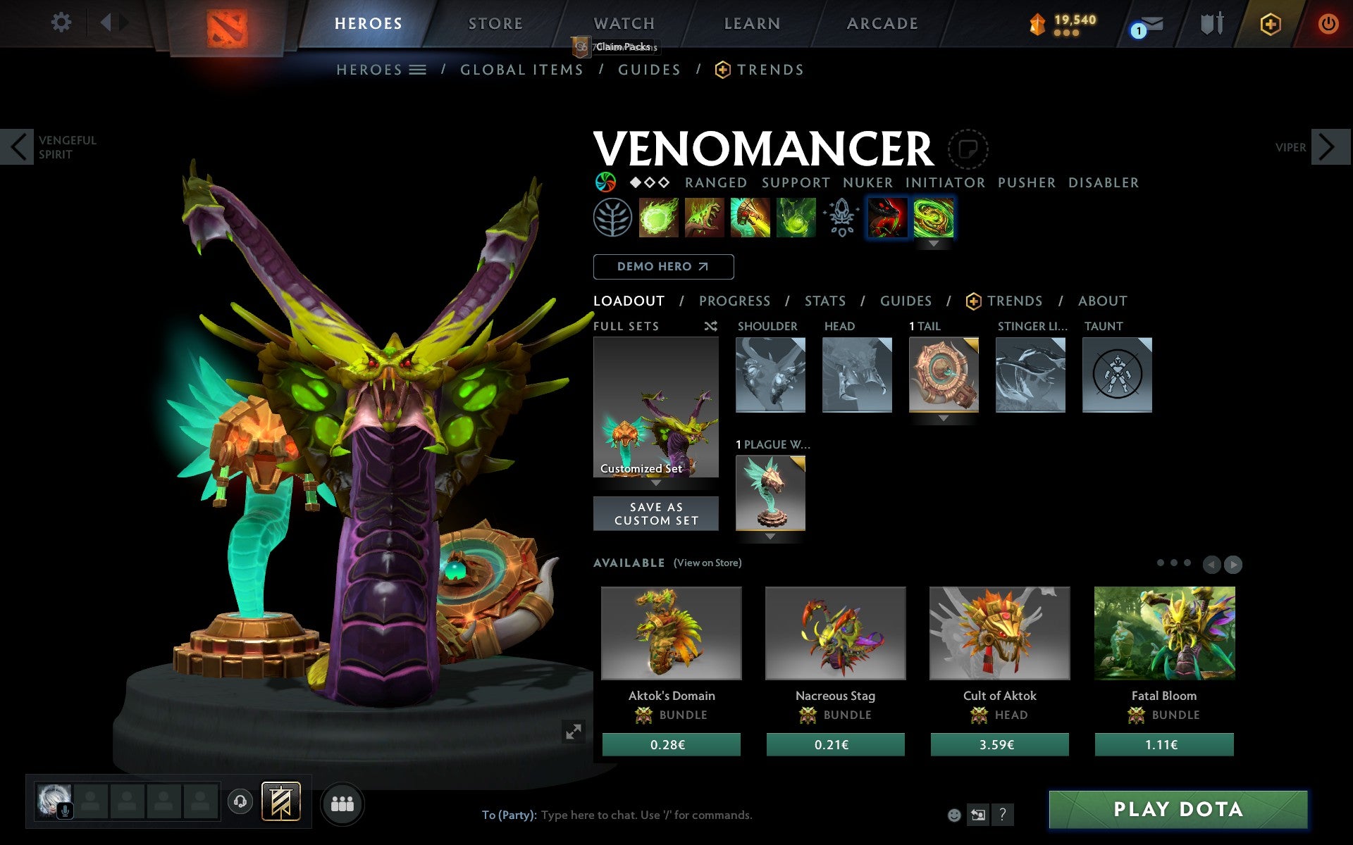 Immortal | MMR: 5942 - Behavior: 9505