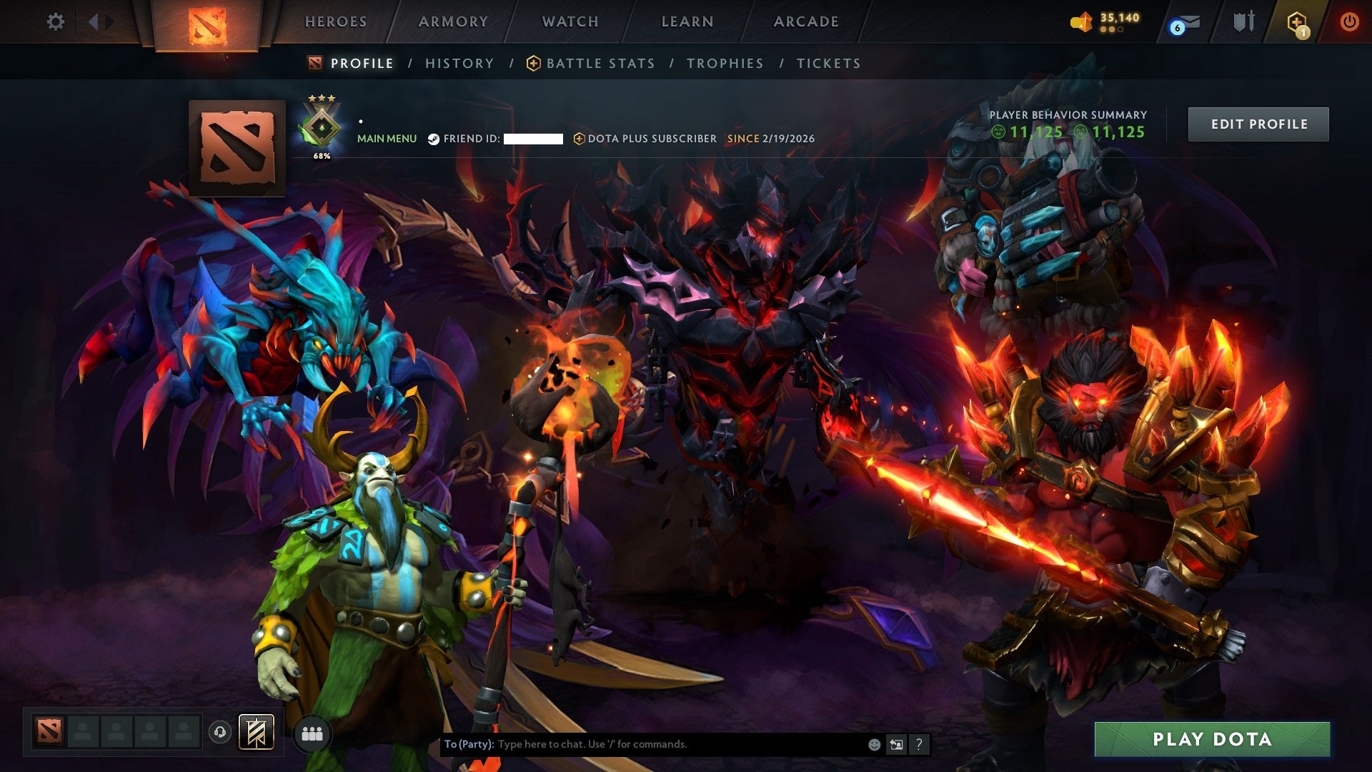 MMR: 413 - Behavior: 11125