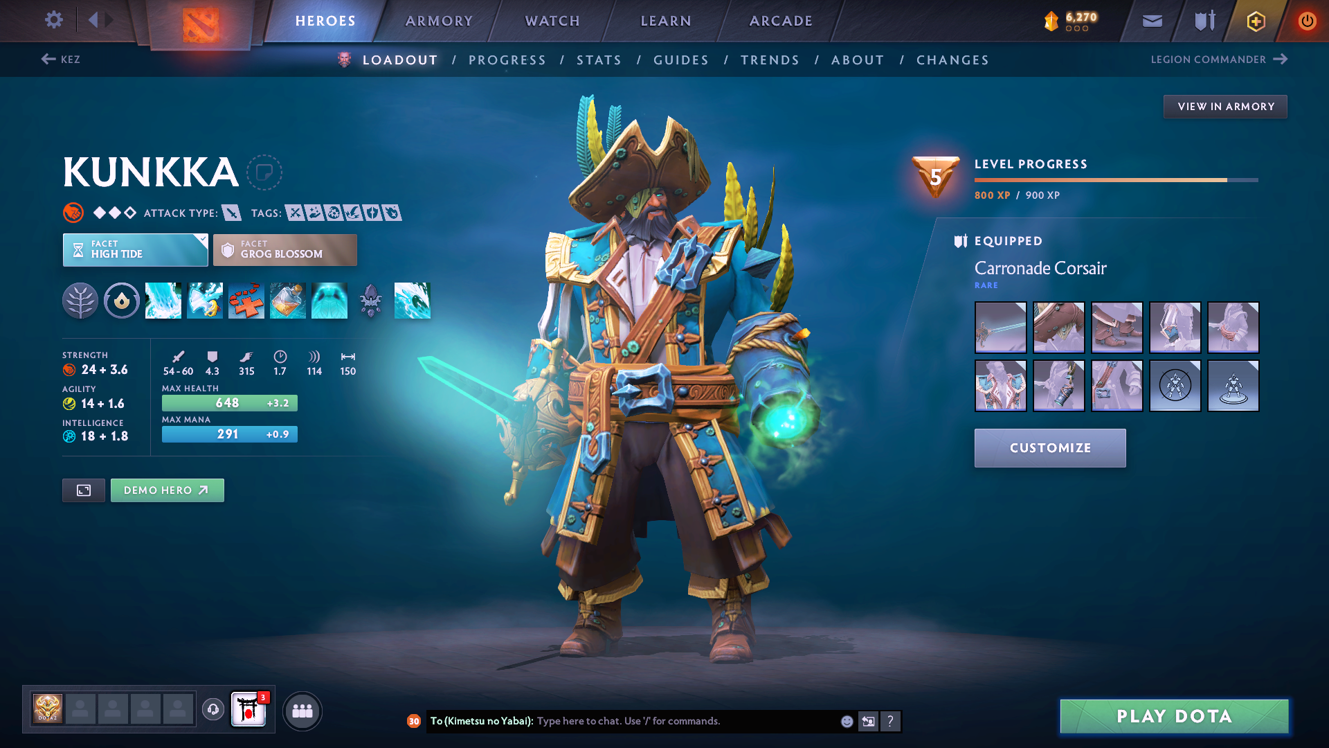 Legend I | MMR: 3108 - Behavior: 12000 - Communication: 11983