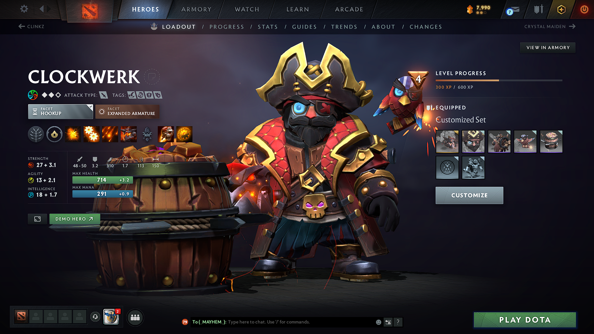 Ancient IV | MMR: 4464 - Behavior: 12000 - Communication: 12000