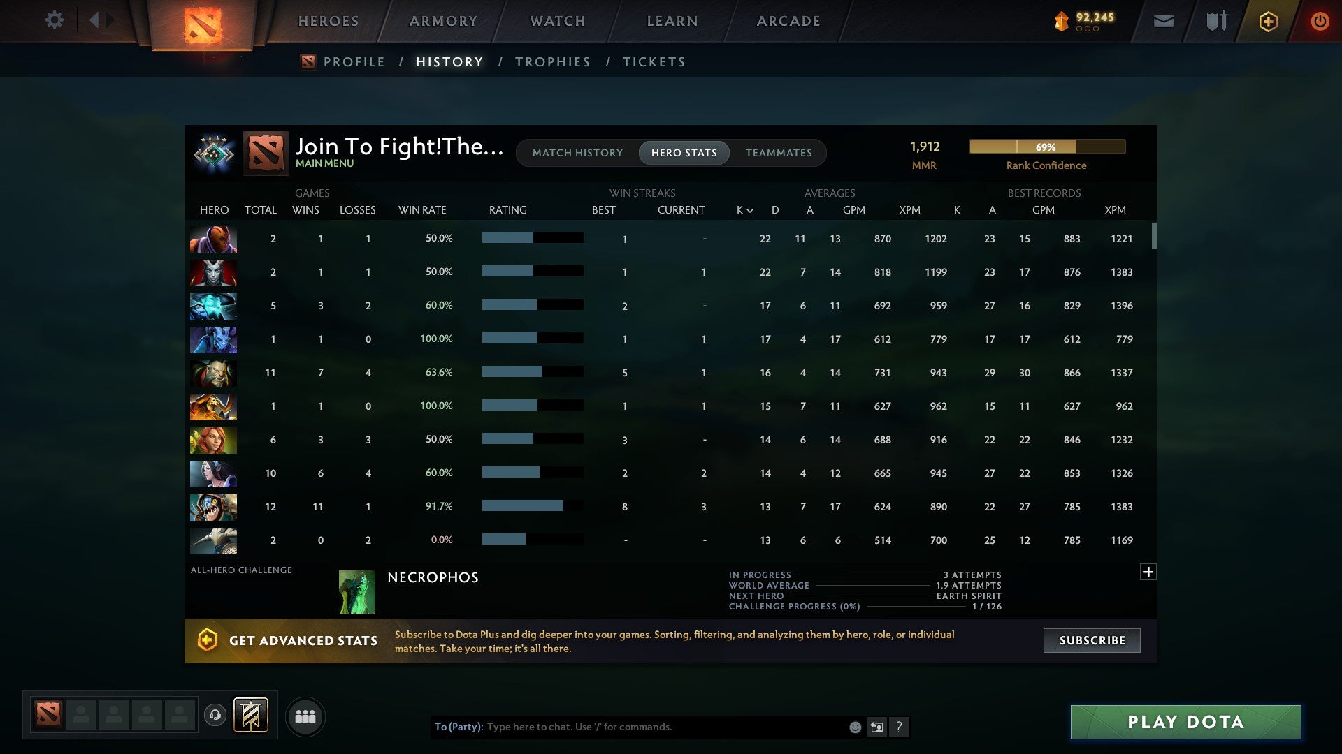 MMR: 1912 - Behavior: 9624