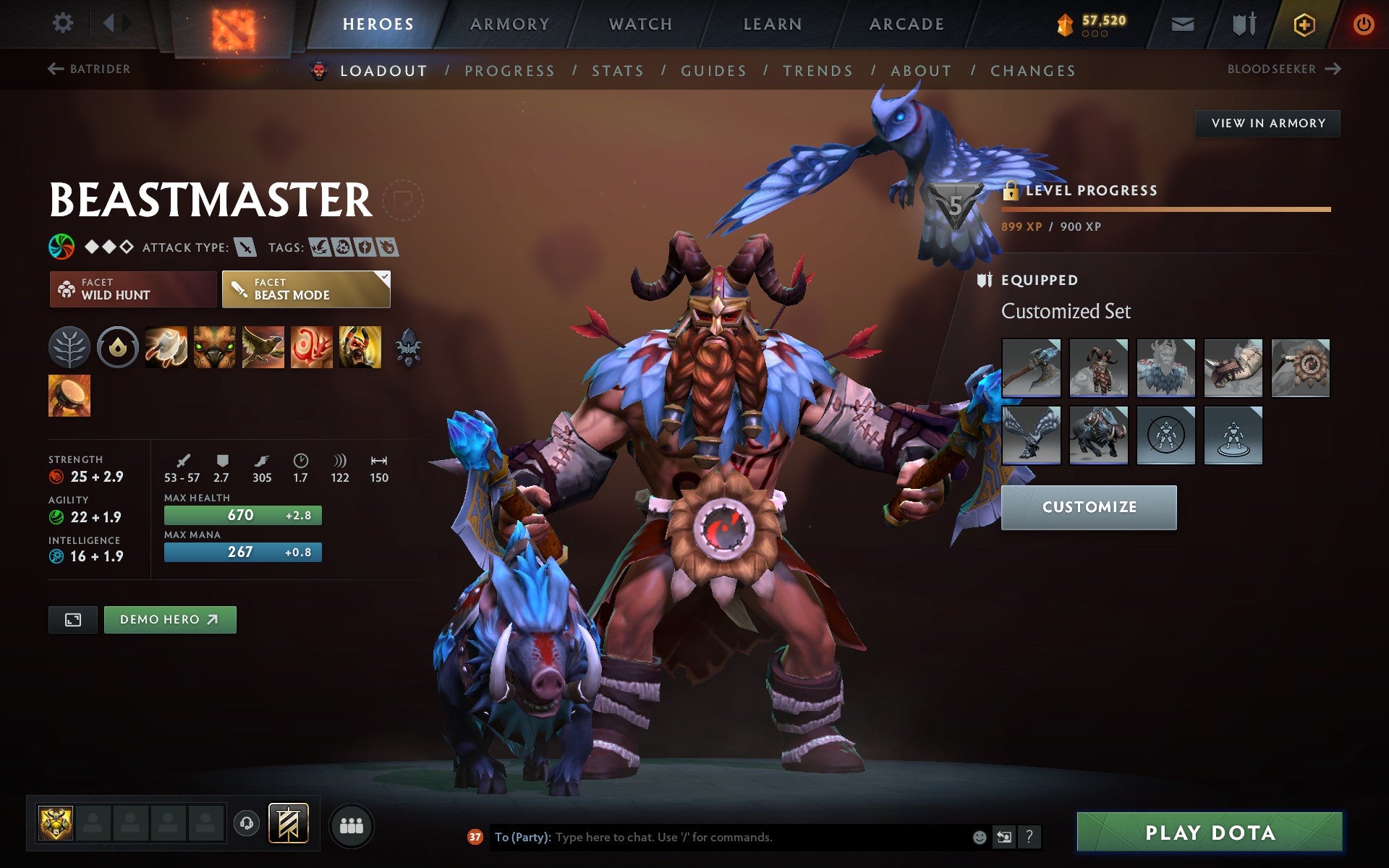 Immortal | MMR: 5784 - Behavior: 11373