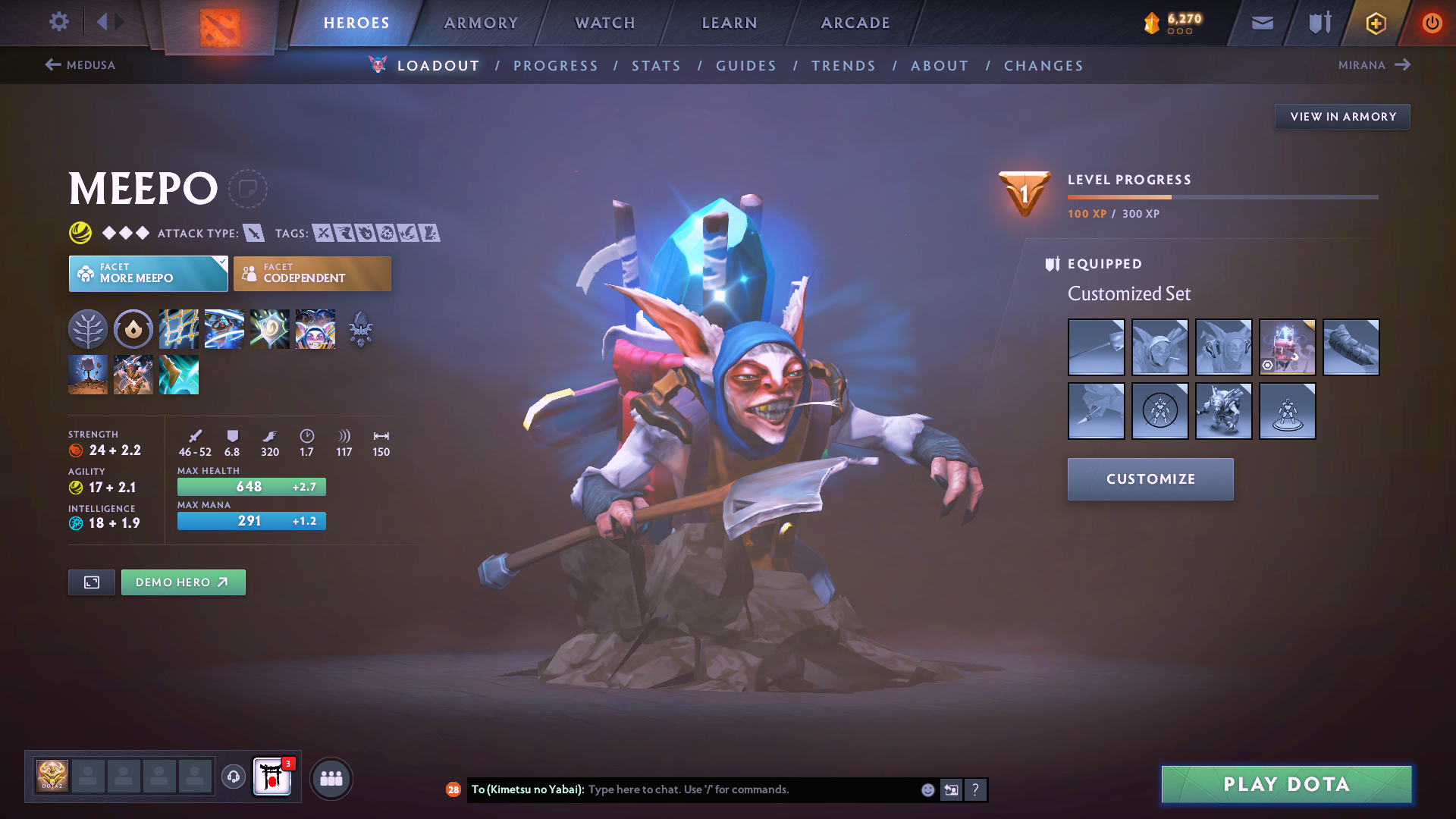 Legend I | MMR: 3108 - Behavior: 12000 - Communication: 11983