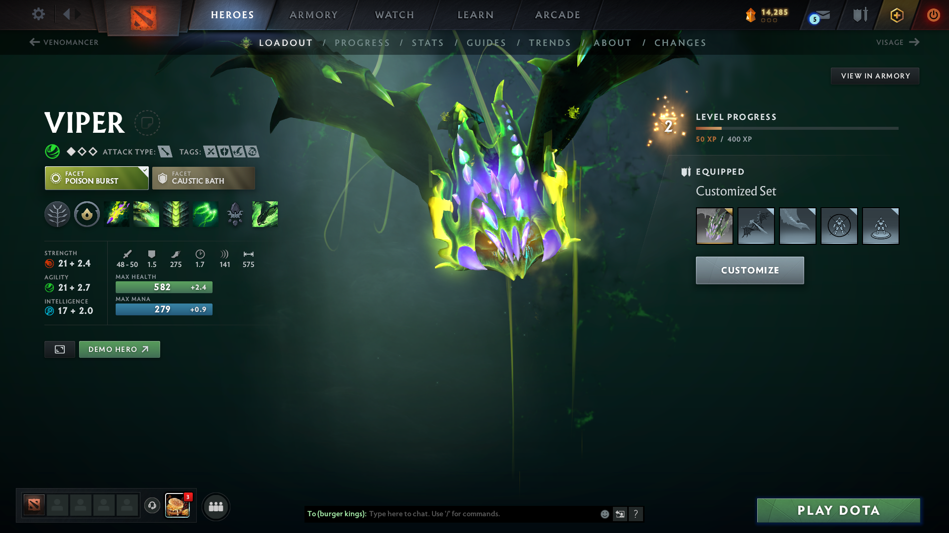 Archon V | MMR: 2869 - Behavior: 8352 - Communication: 8352