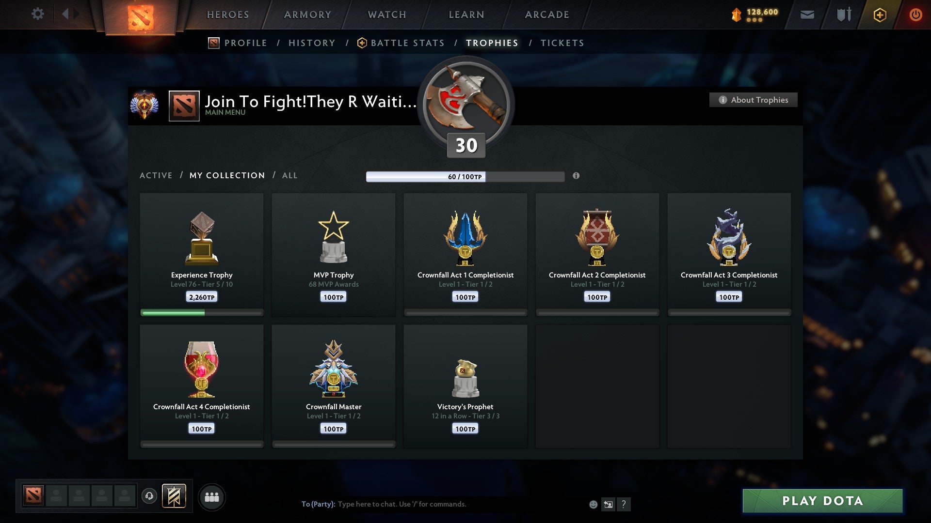 MMR: 6518 - Behavior: 12000