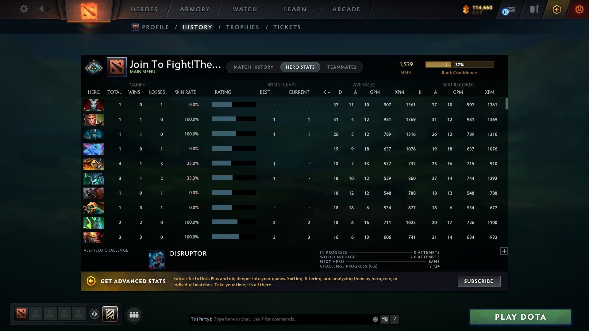 Crusader I | MMR: 1539 - Behavior: 8914 - Communication: 8914