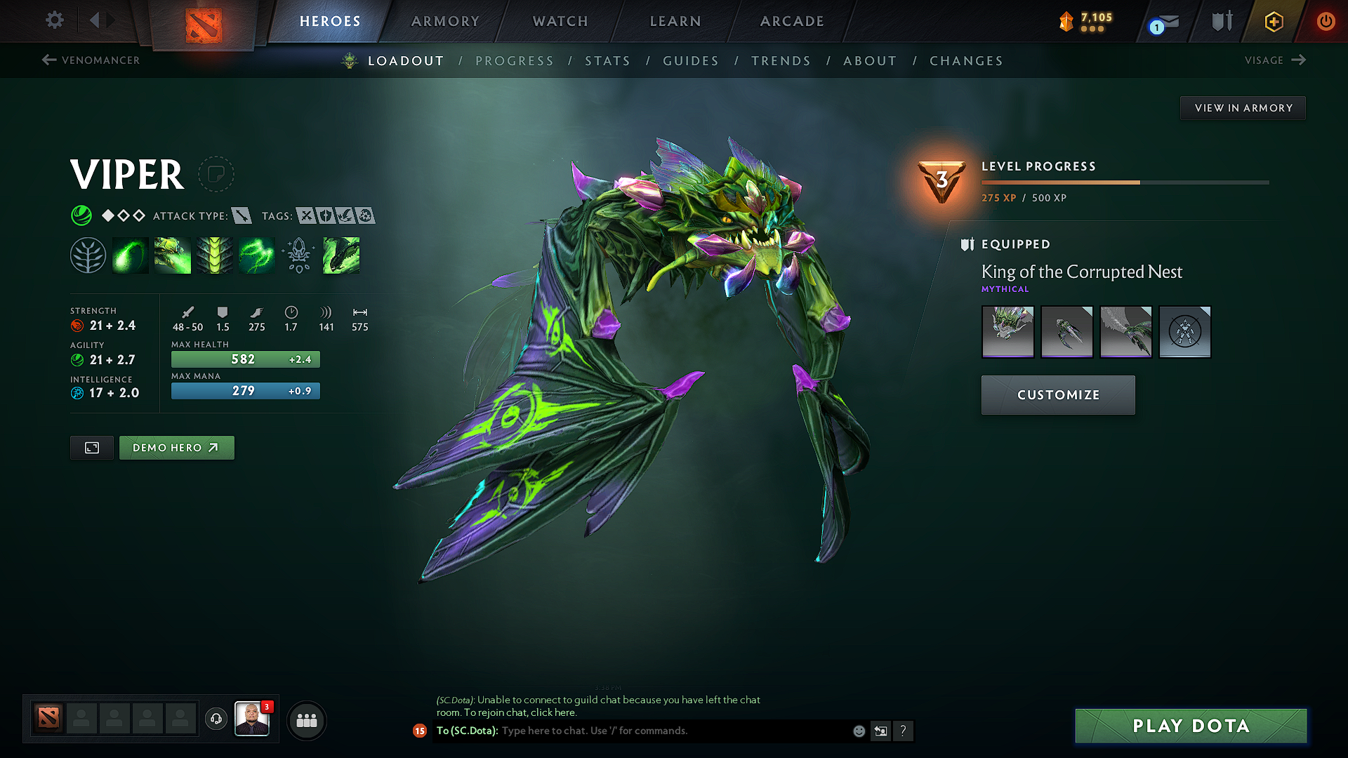 Archon II | MMR: 2414 - Behavior: 11910 - Communication: 11797