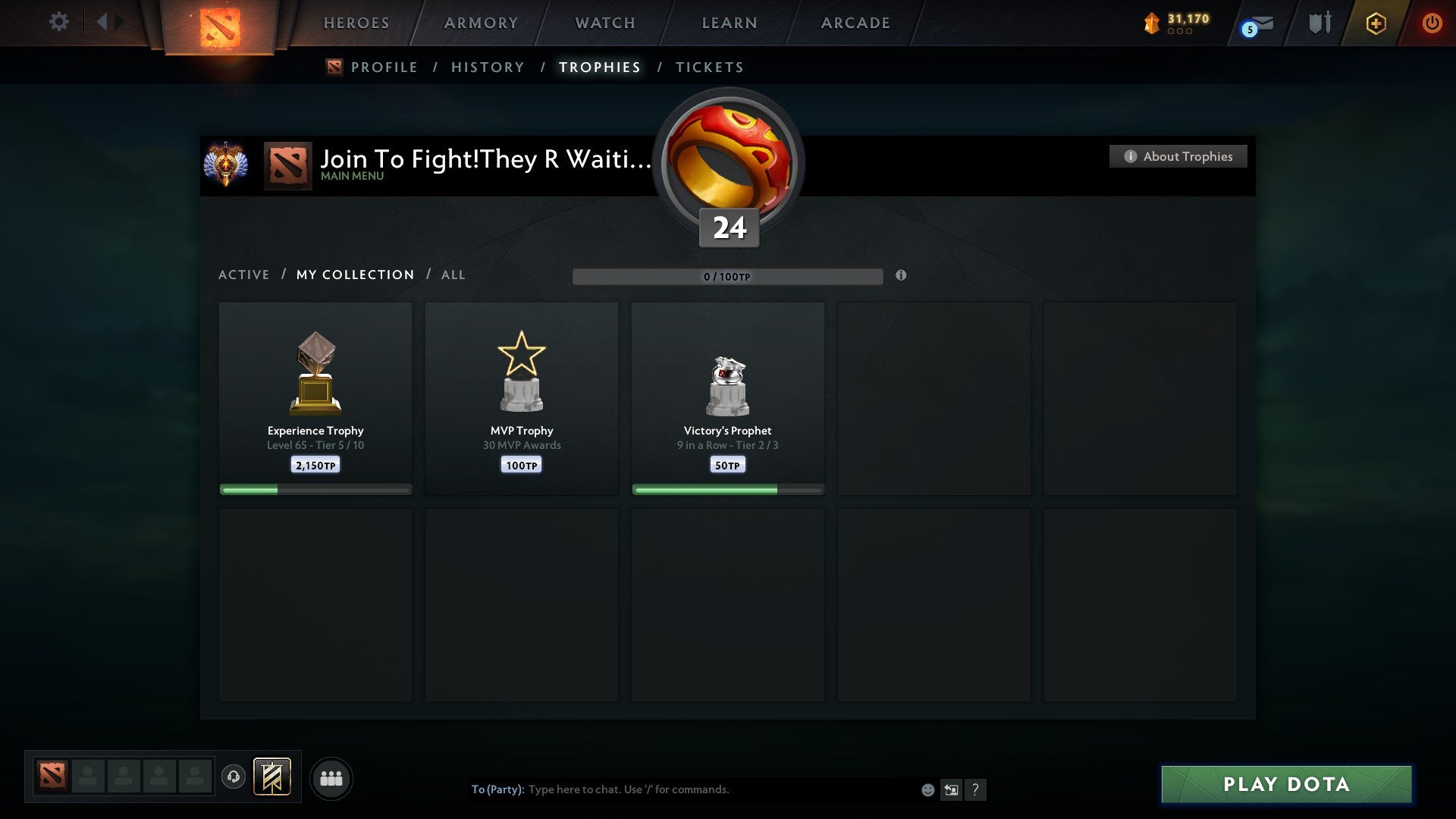 Immortal | MMR: 6259 - Behavior: 10108 - Communication: 9742