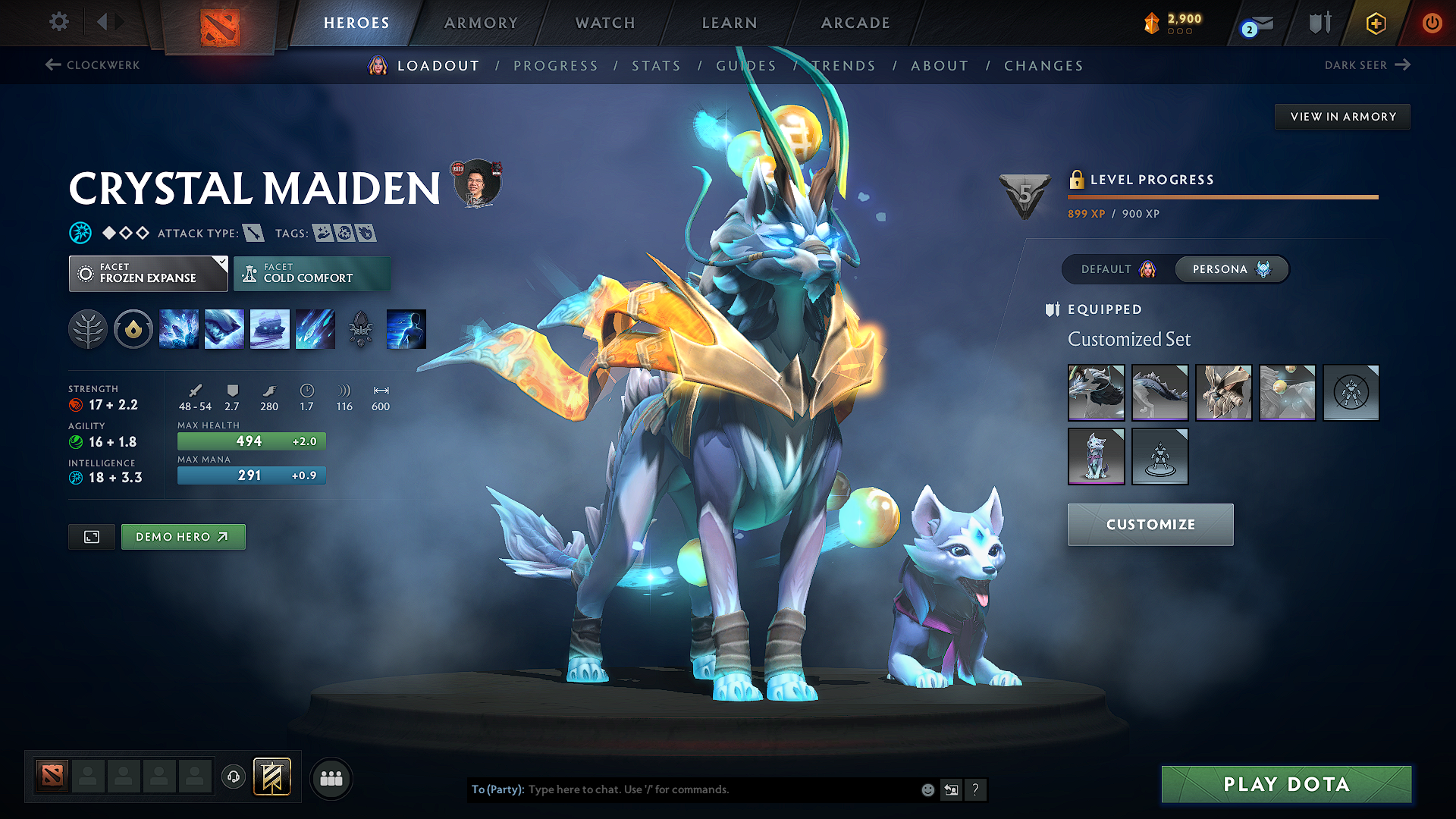 Divine V | MMR: 5347 - Behavior: 11300 - Communication: 11300