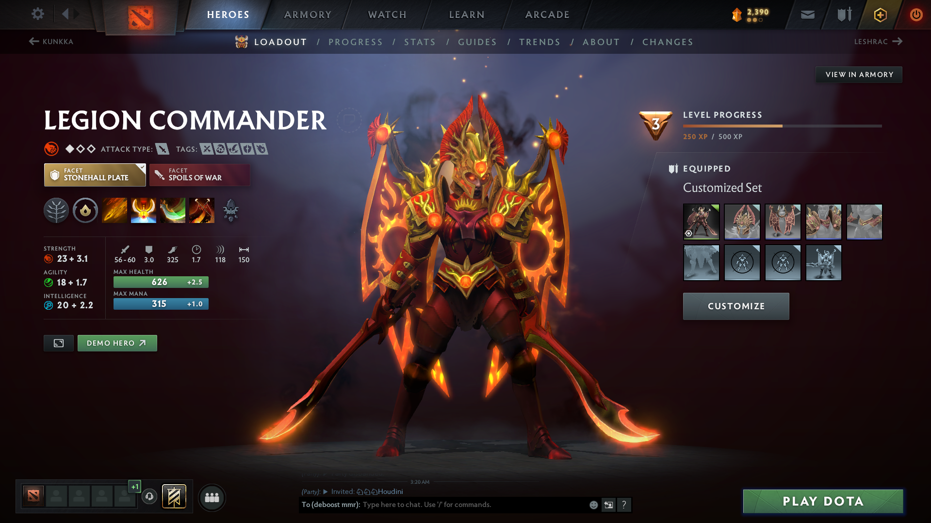 Archon III | MMR: 2696 - Behavior: 8943 - Communication: 8943