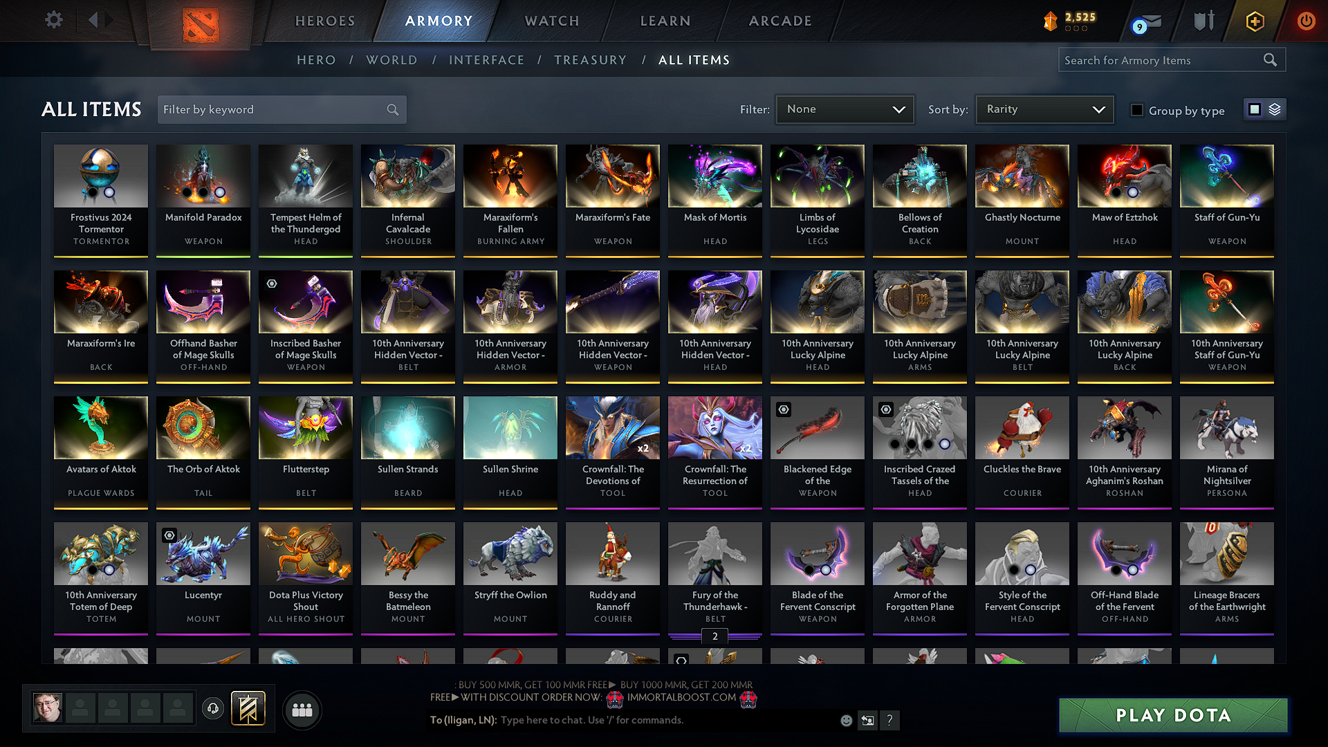 Legend IV | MMR: 3678 - Behavior: 11537 - Communication: 11537