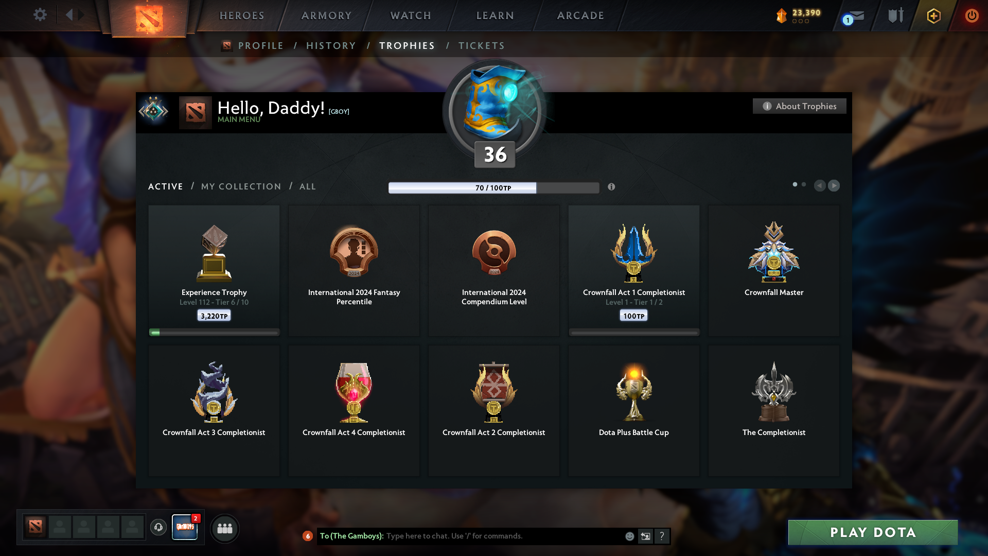 Crusader II | MMR: 1692 - Behavior: 10472