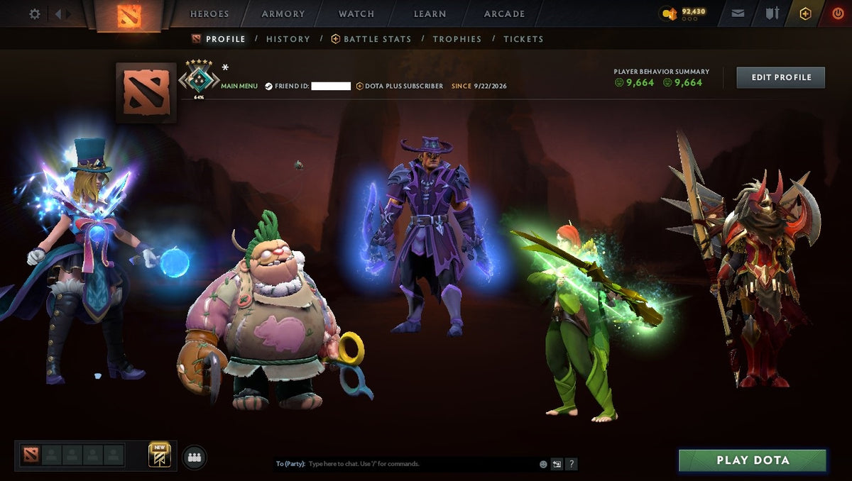 MMR: 2256 - Behavior: 9664