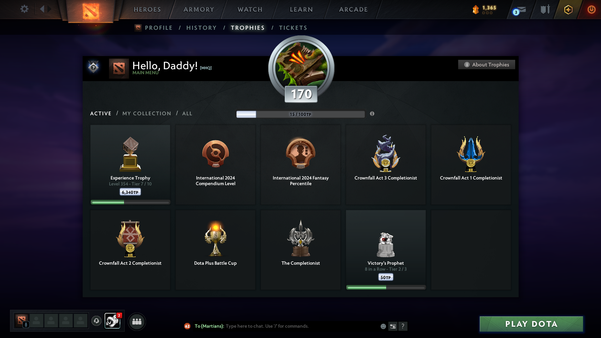 Not Calibrated (TBD) Accounts MMR: TBD - Behavior: 8457
