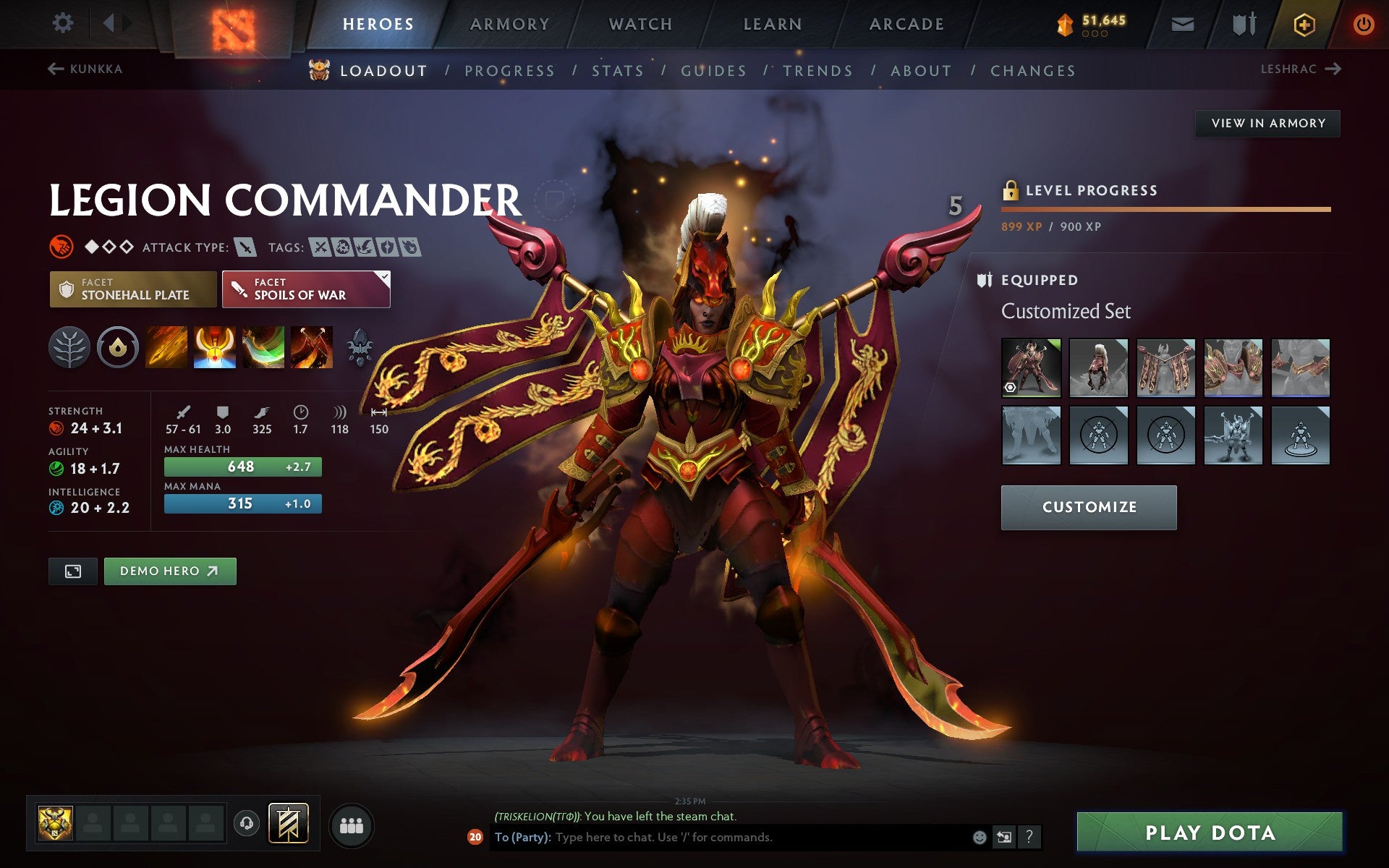 Legend III | MMR: 3306 - Behavior: 11969