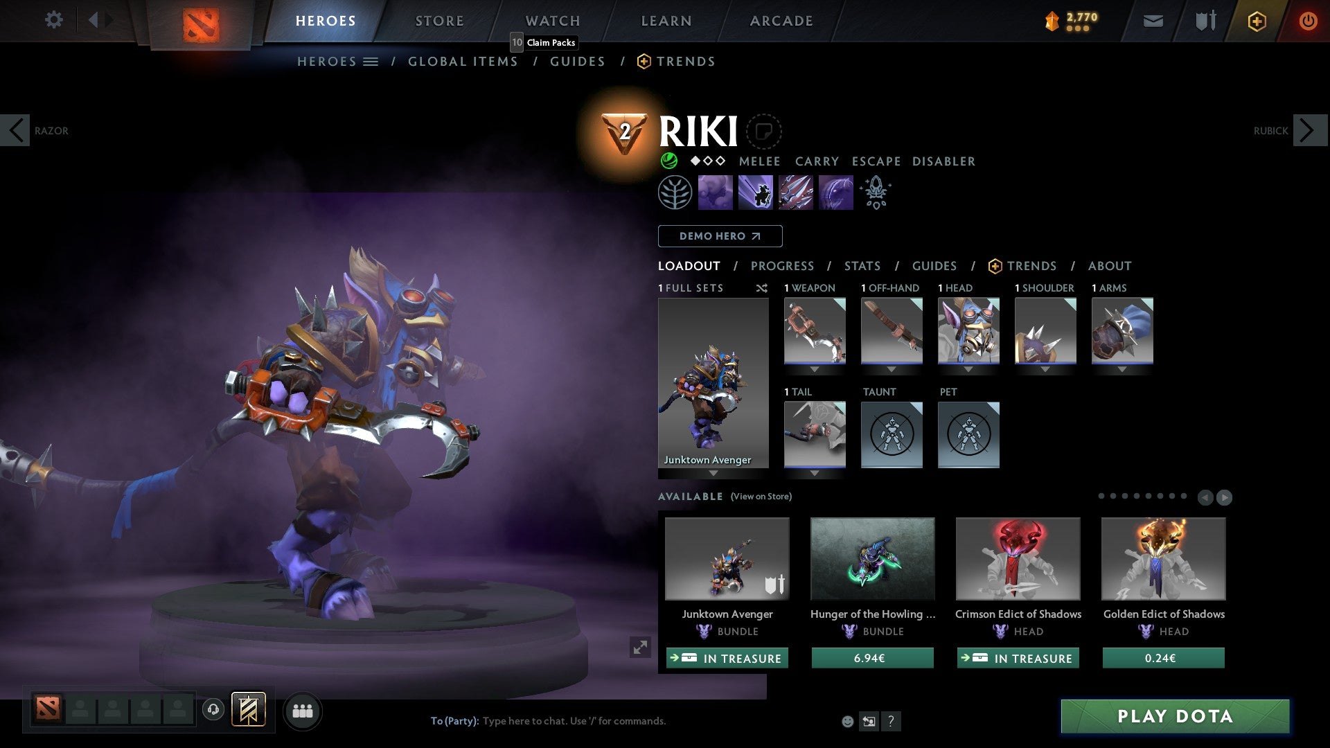 Herald V | MMR: 573 - Behavior: 10000