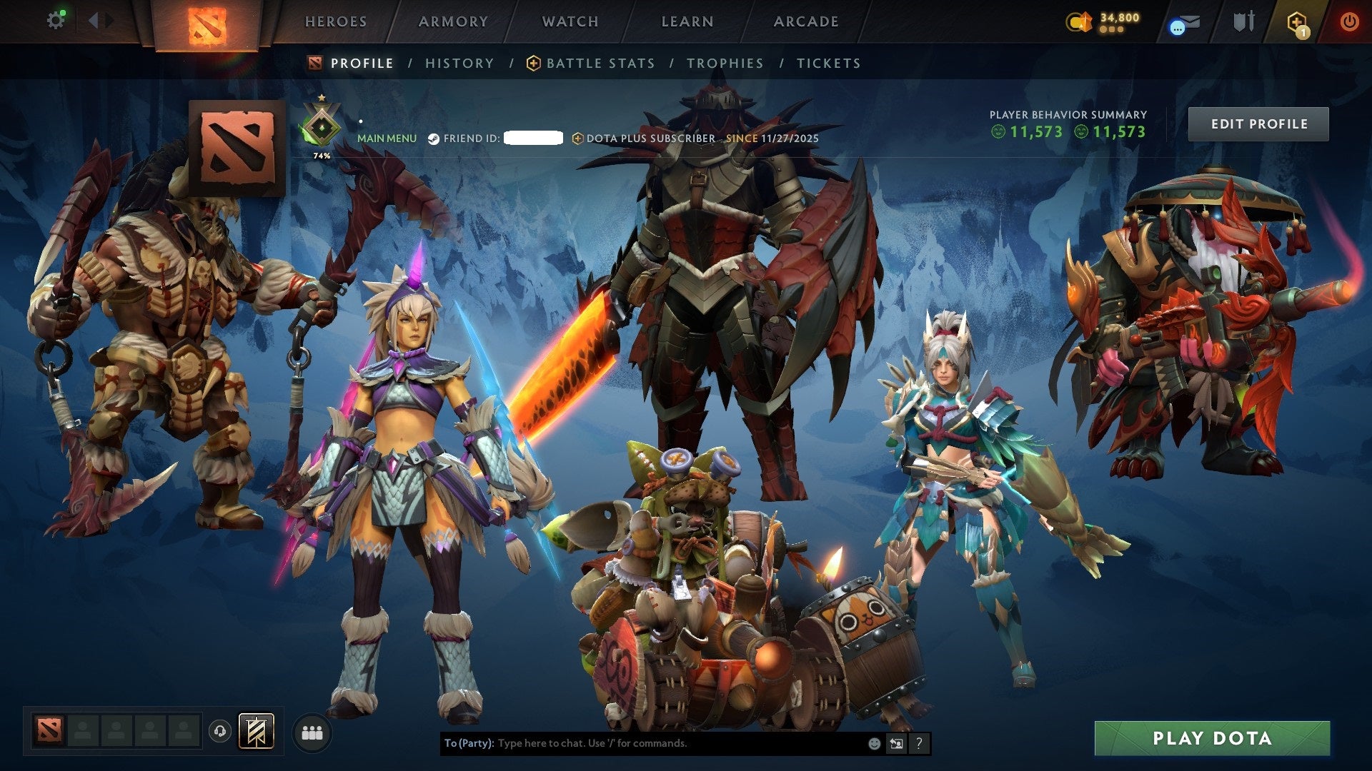 MMR: 114 - Behavior: 11573