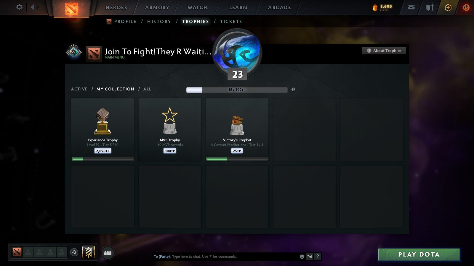 MMR: 1816 - Behavior: 9161