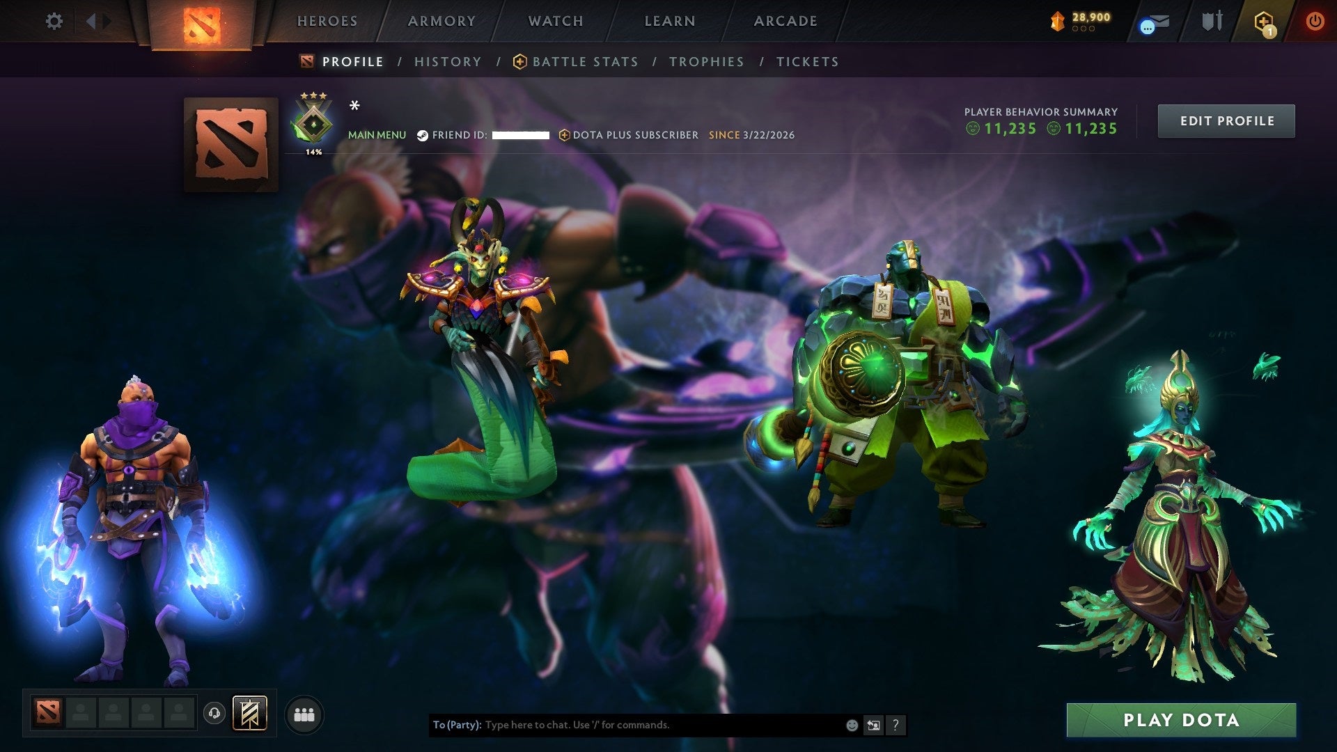 MMR: 330 - Behavior: 11235