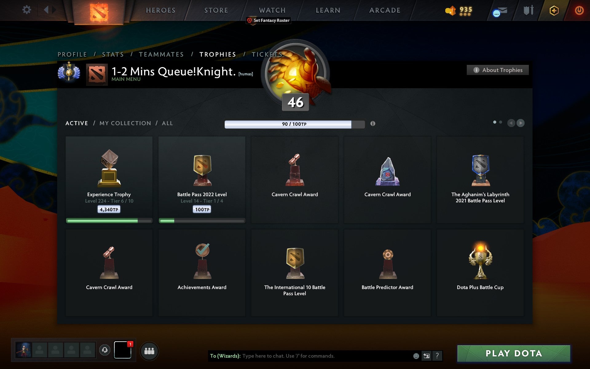 Divine I | MMR: 4665 - Behavior: 9815