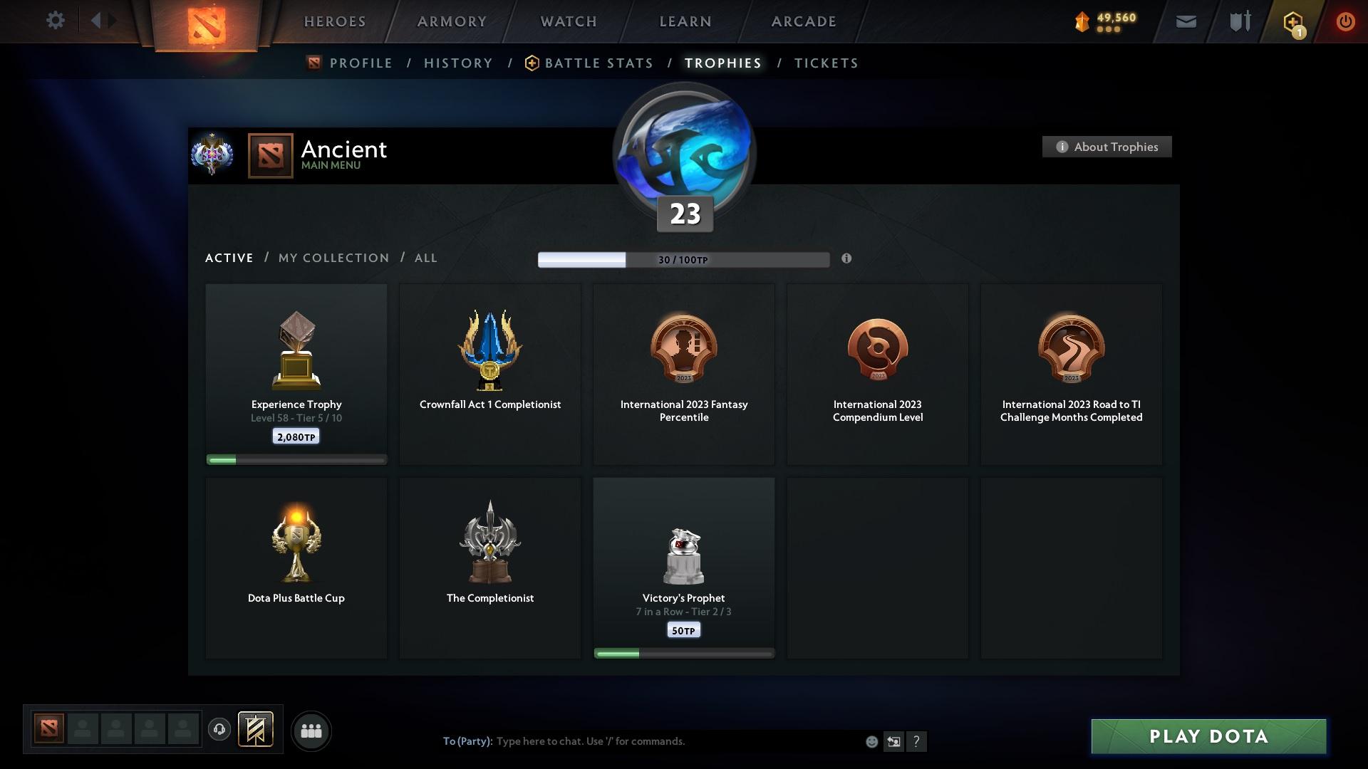 Ancient I | MMR: 3879 - Behavior: 9644 - Communication: 9644