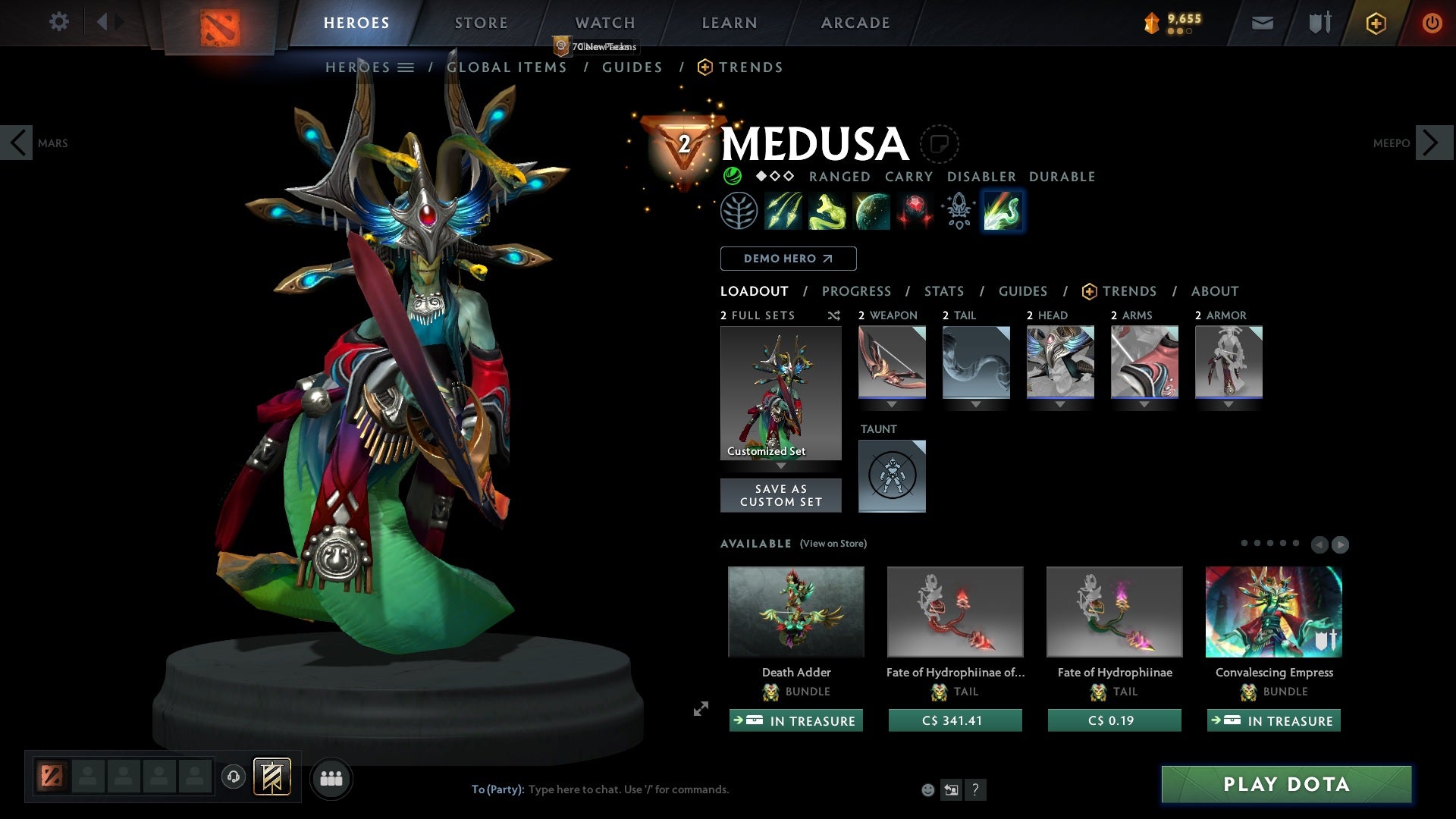 Ancient V | MMR: 4443 - Behavior: 9825