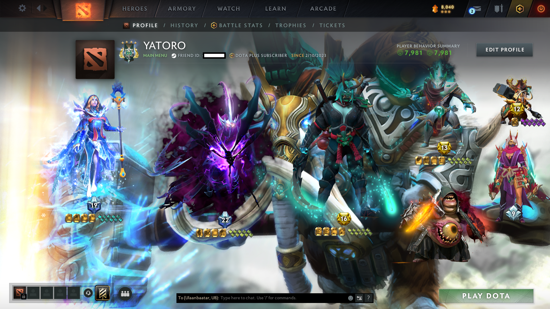 MMR: 2694 - Behavior: 7981