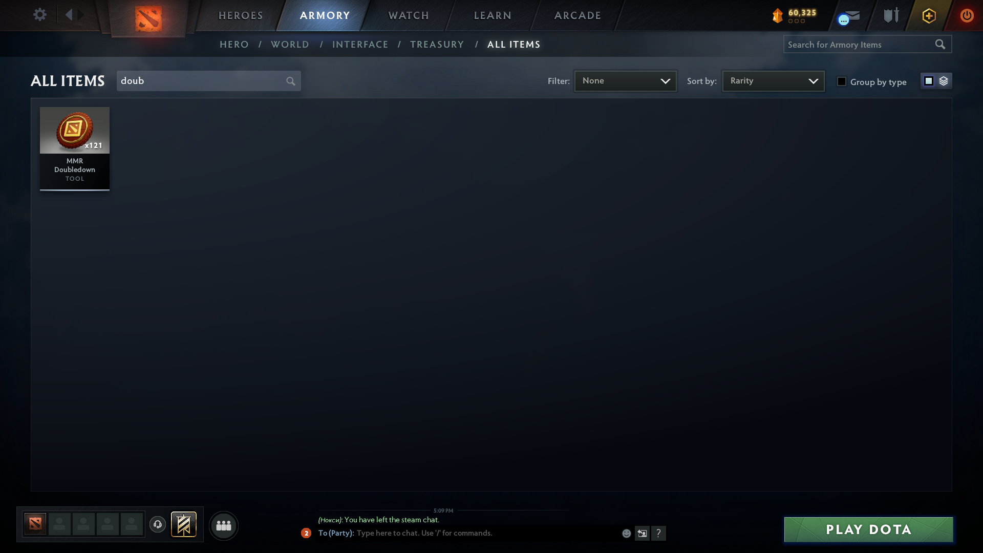 Crusader V | MMR: 2091 - Behavior: 9909 - Communication: 9909