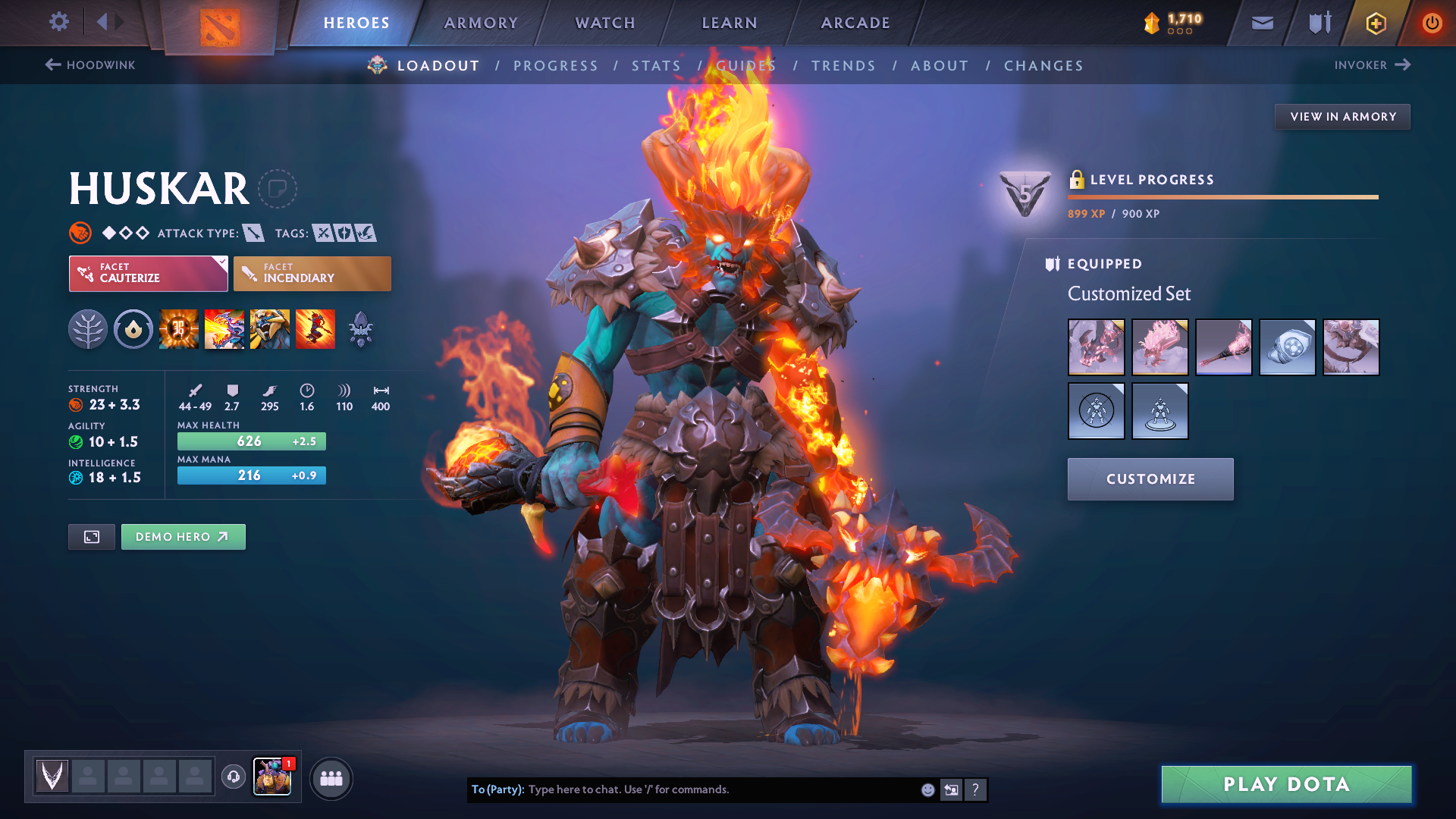 Legend I | MMR: 3103 - Behavior: 12000 - Communication: 12000