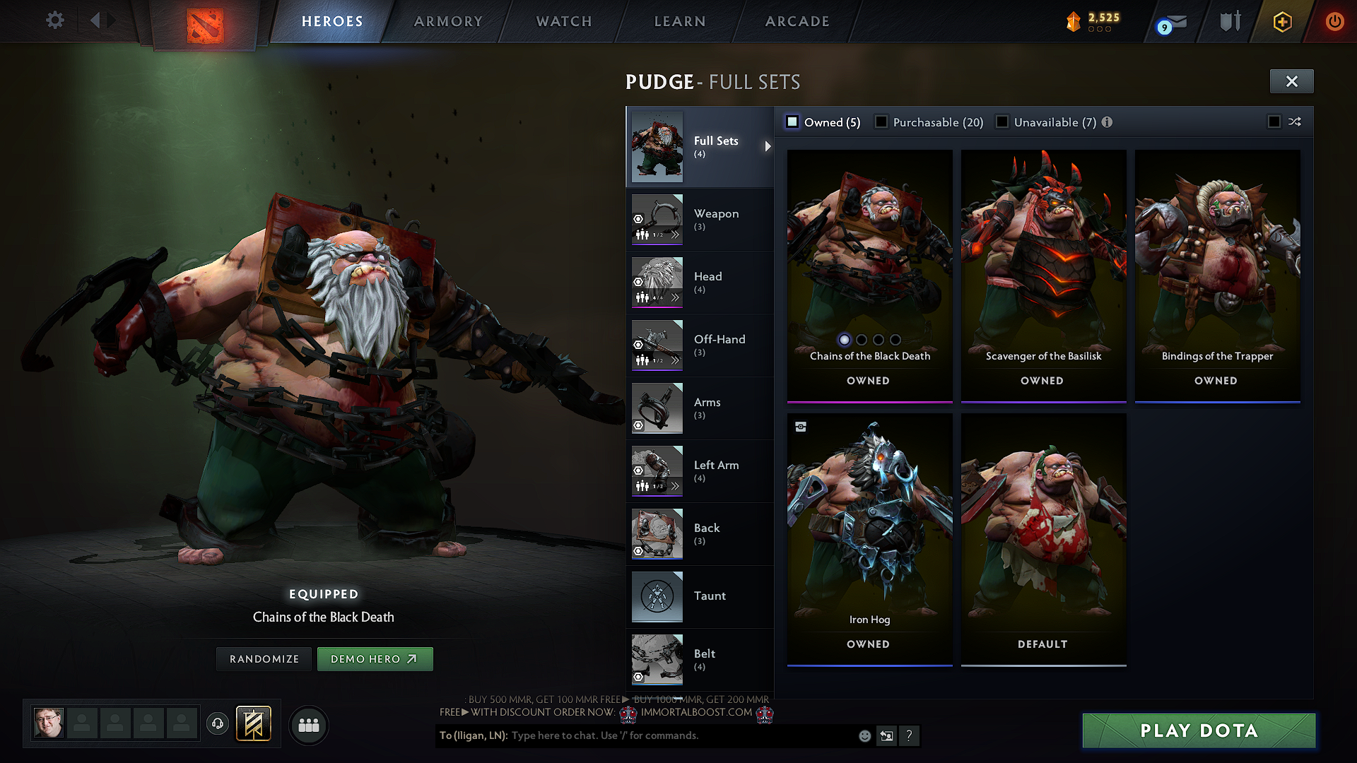 Legend IV | MMR: 3678 - Behavior: 11537 - Communication: 11537